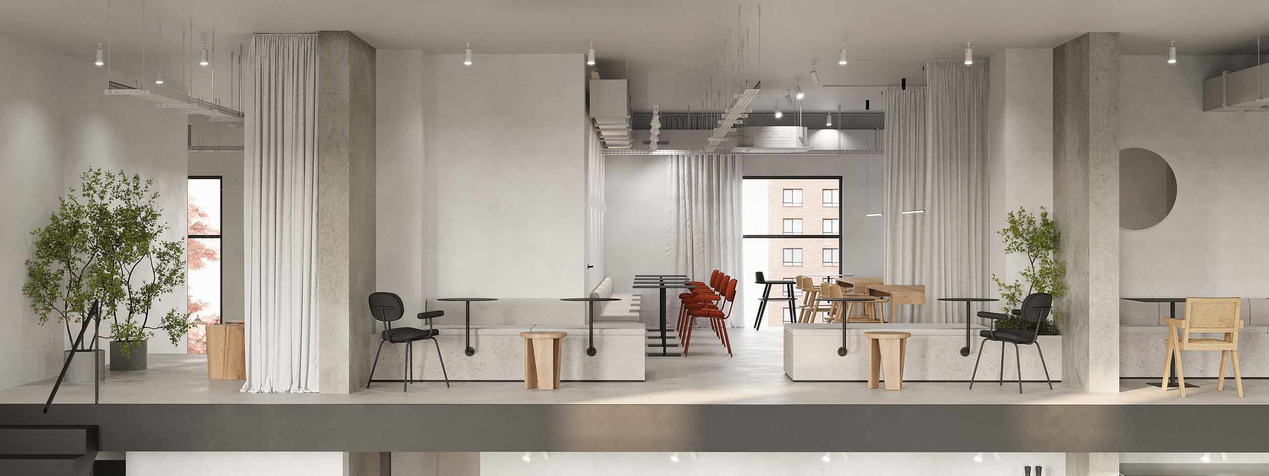 Ресторан. Студия 3D визуализации