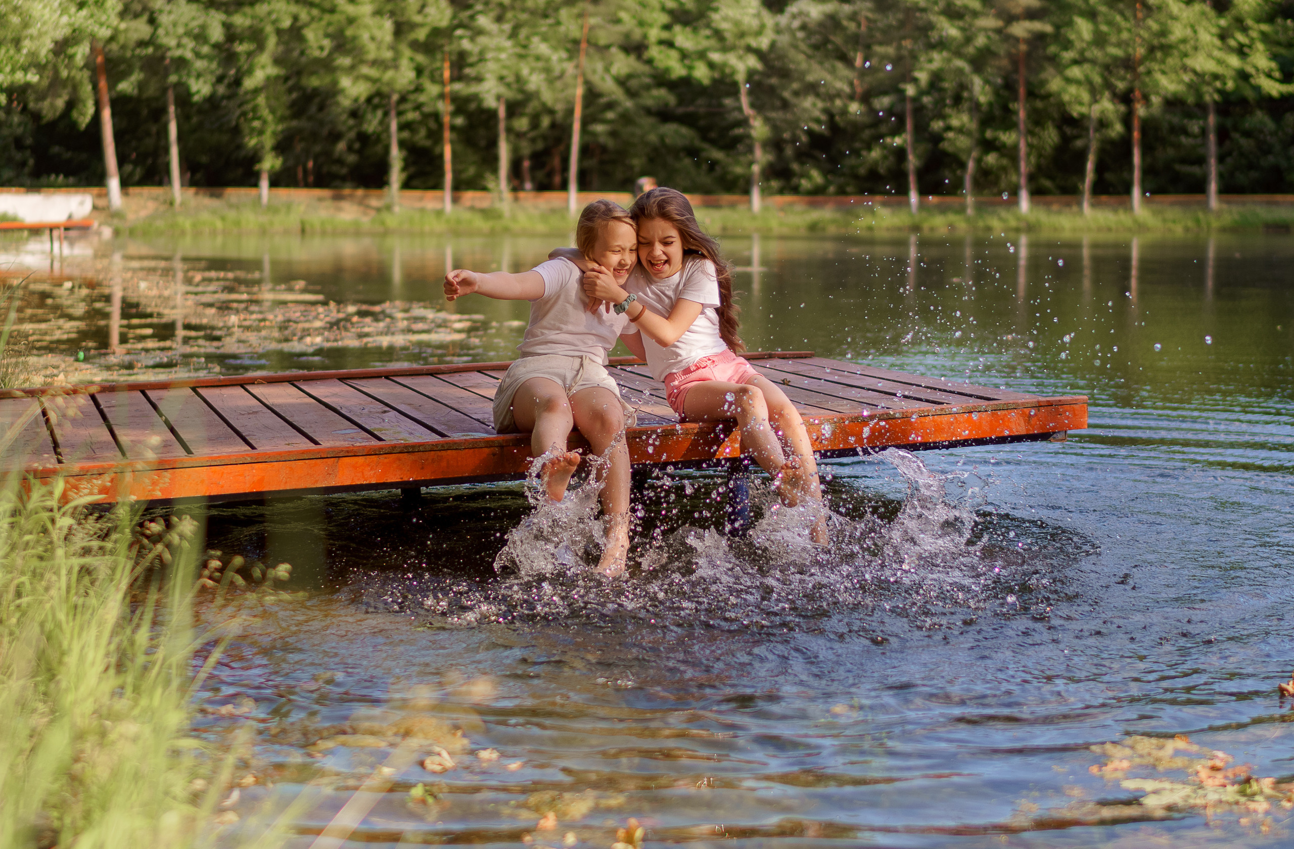 Репортаж. Детский летний лагерь. Водолей
