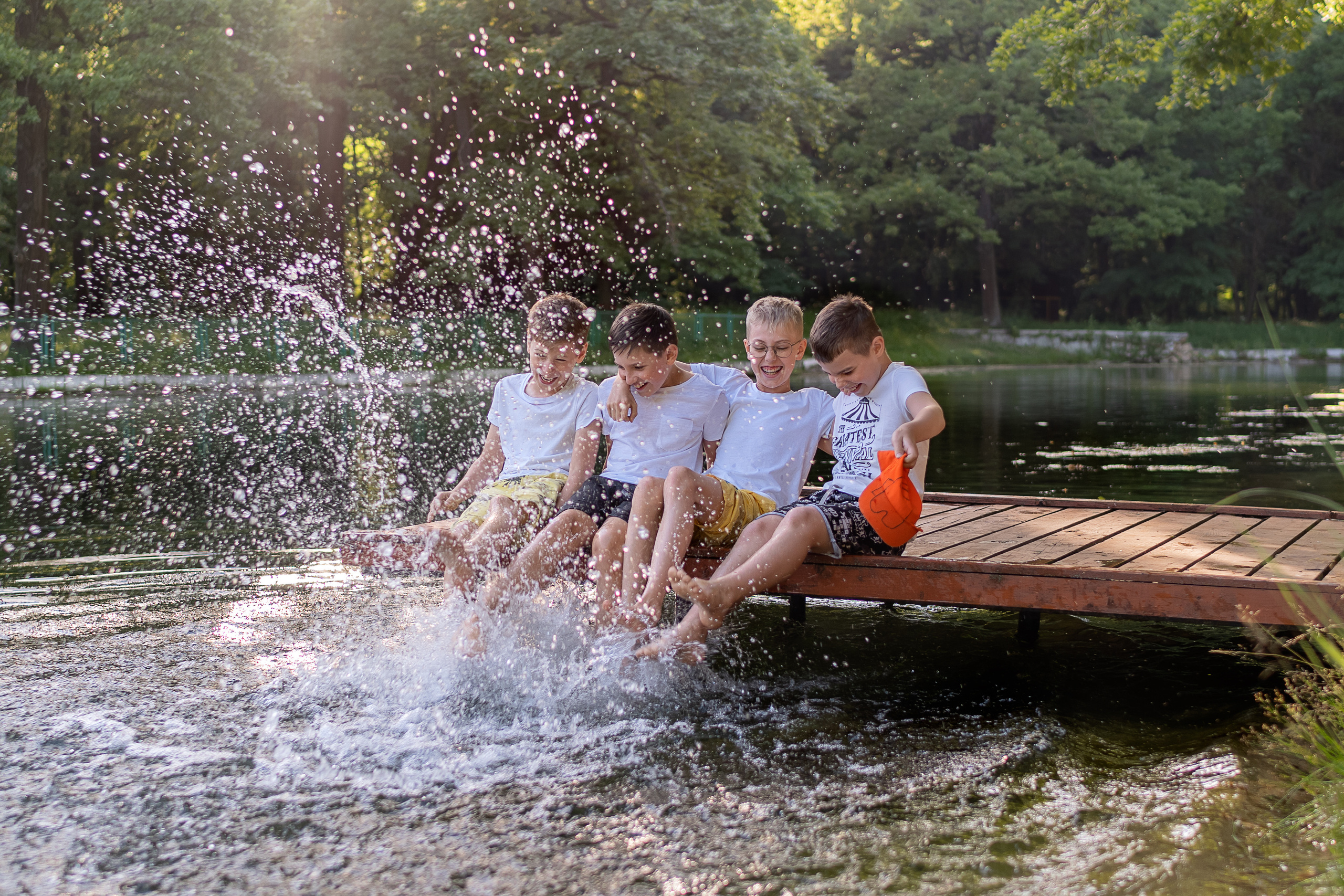 Репортаж. Детский летний лагерь. Водолей