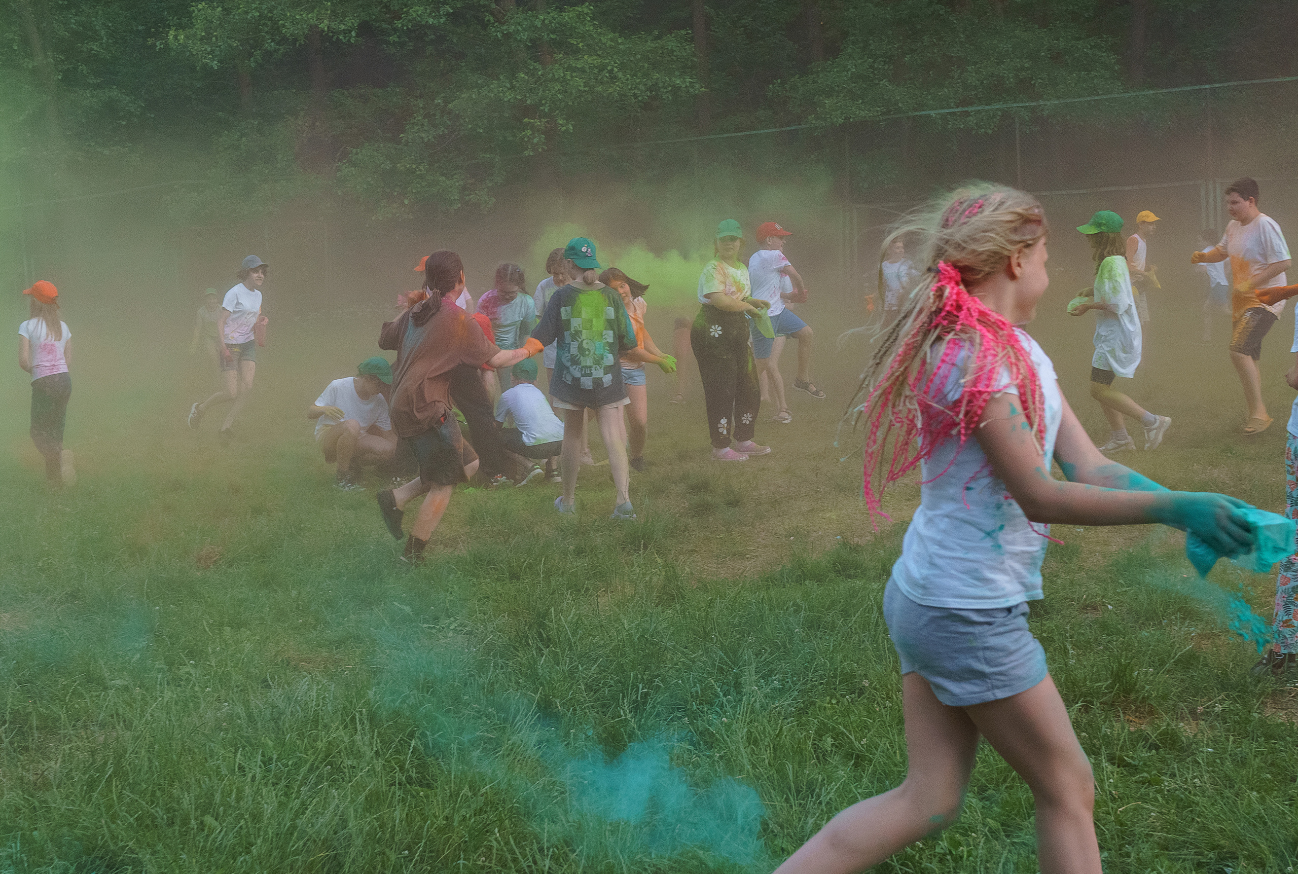 Репортаж. Детский летний лагерь. Водолей