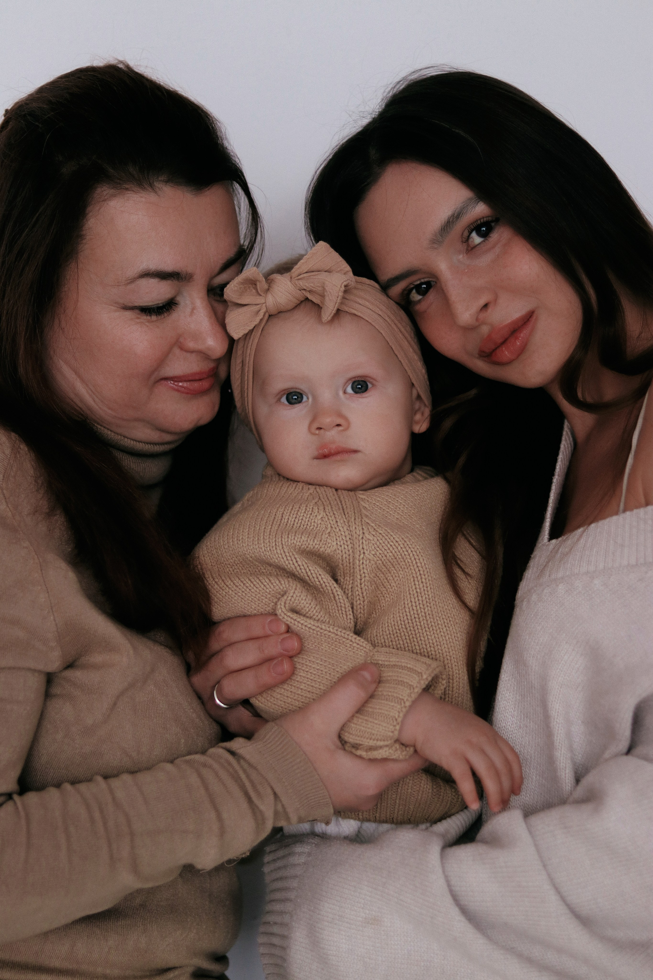 Семья Маши, Елены и Софии. Фотограф Самара Лена Мандарин