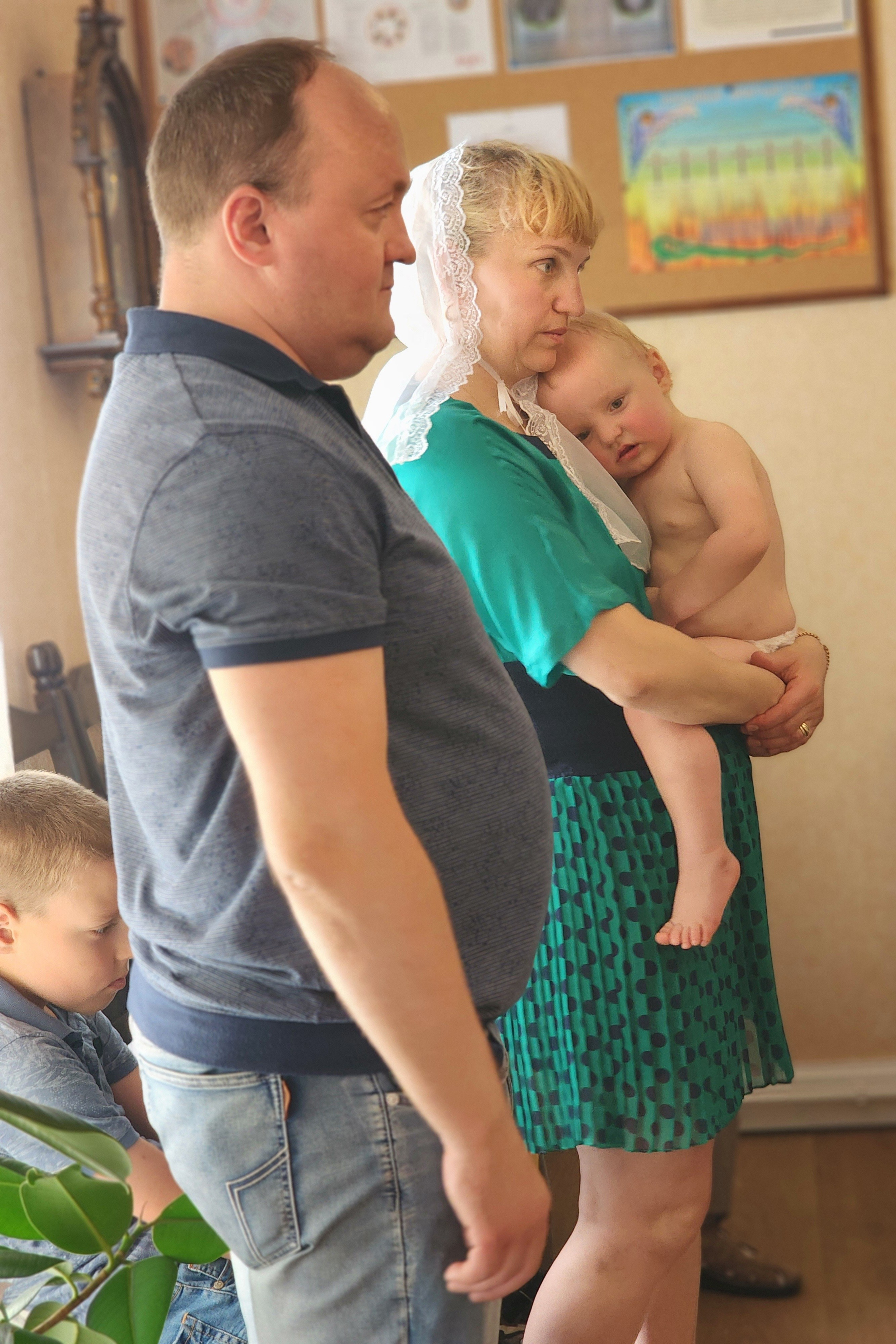 Крестины. Репортажный фотограф Константинов Сергей