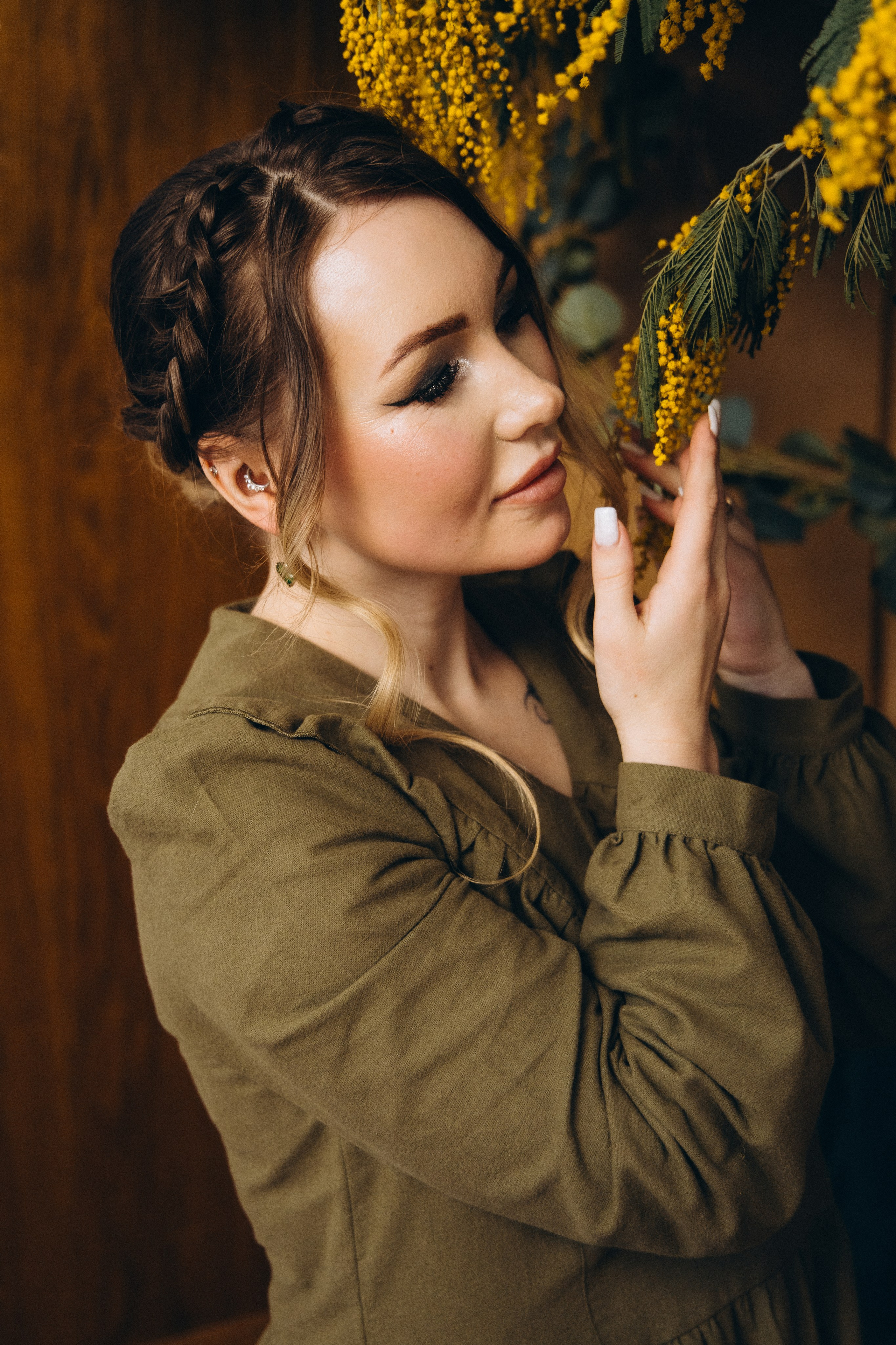 Юлия с семьёй