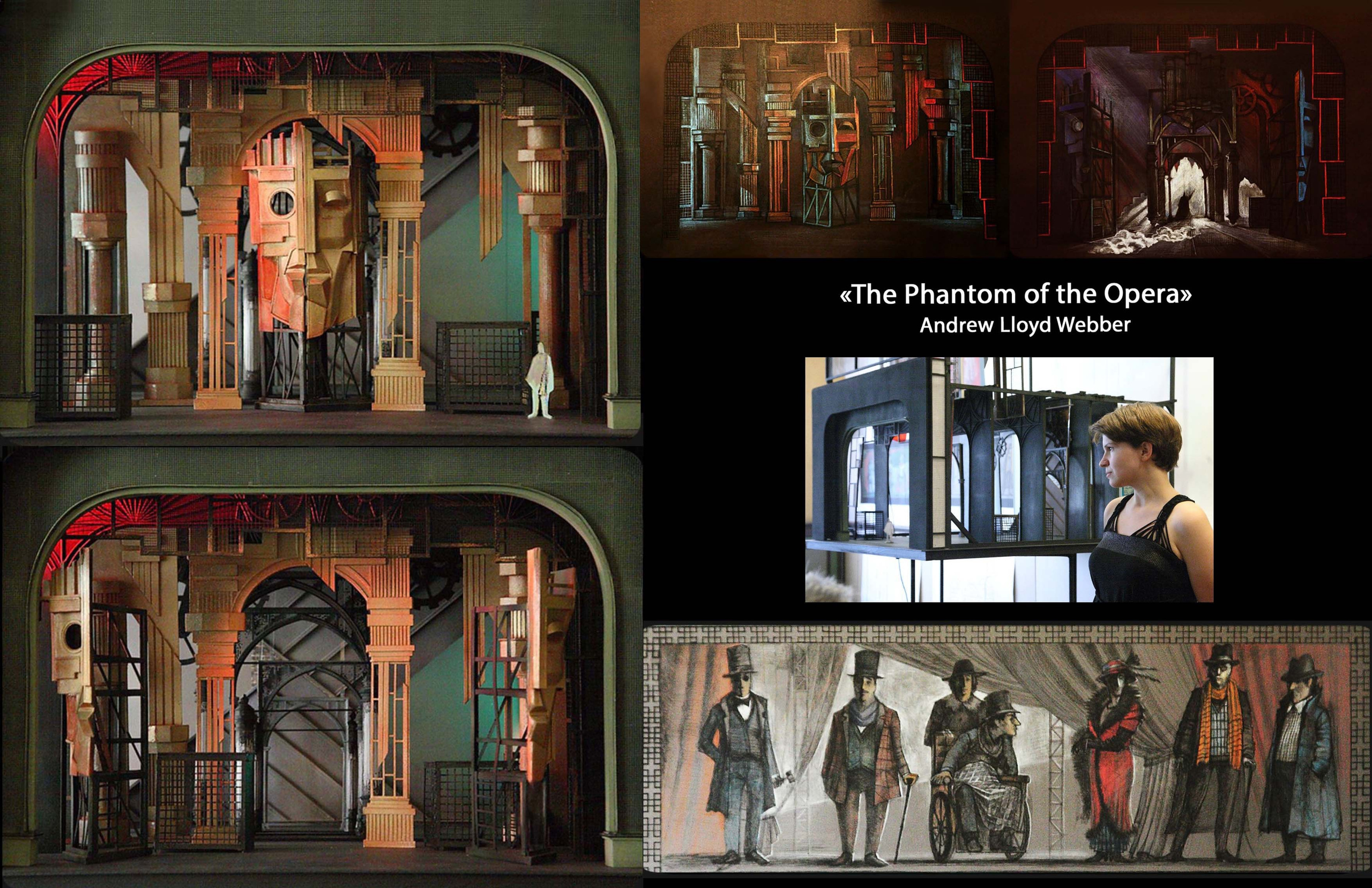 STAGE DESIGN MODELS. Munina Dina. Set design portfolio