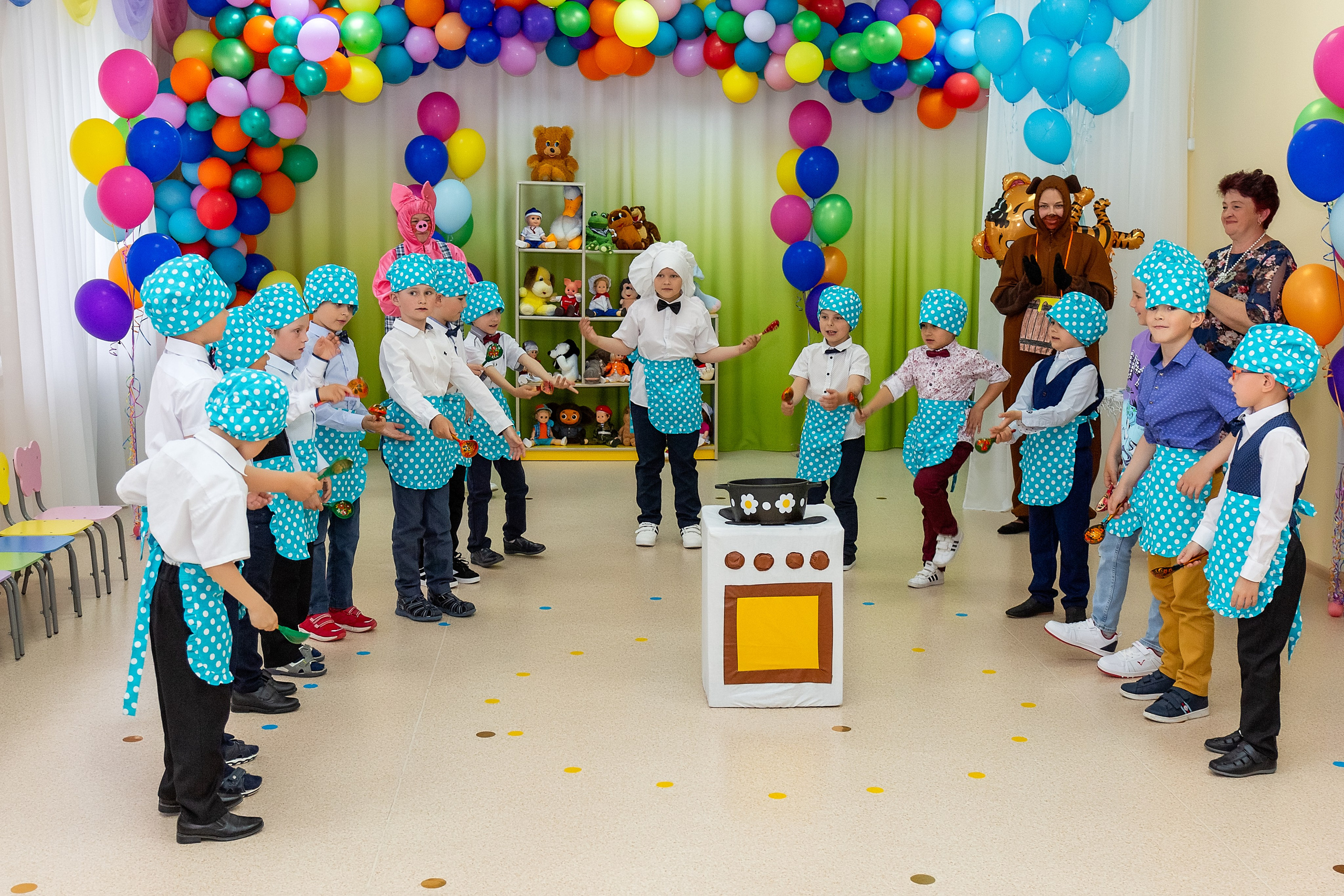 Выпускной. Детский сад «Тигрёнок». Стильный выпускной альбом Владивосток фотограф Вероника Мигачева