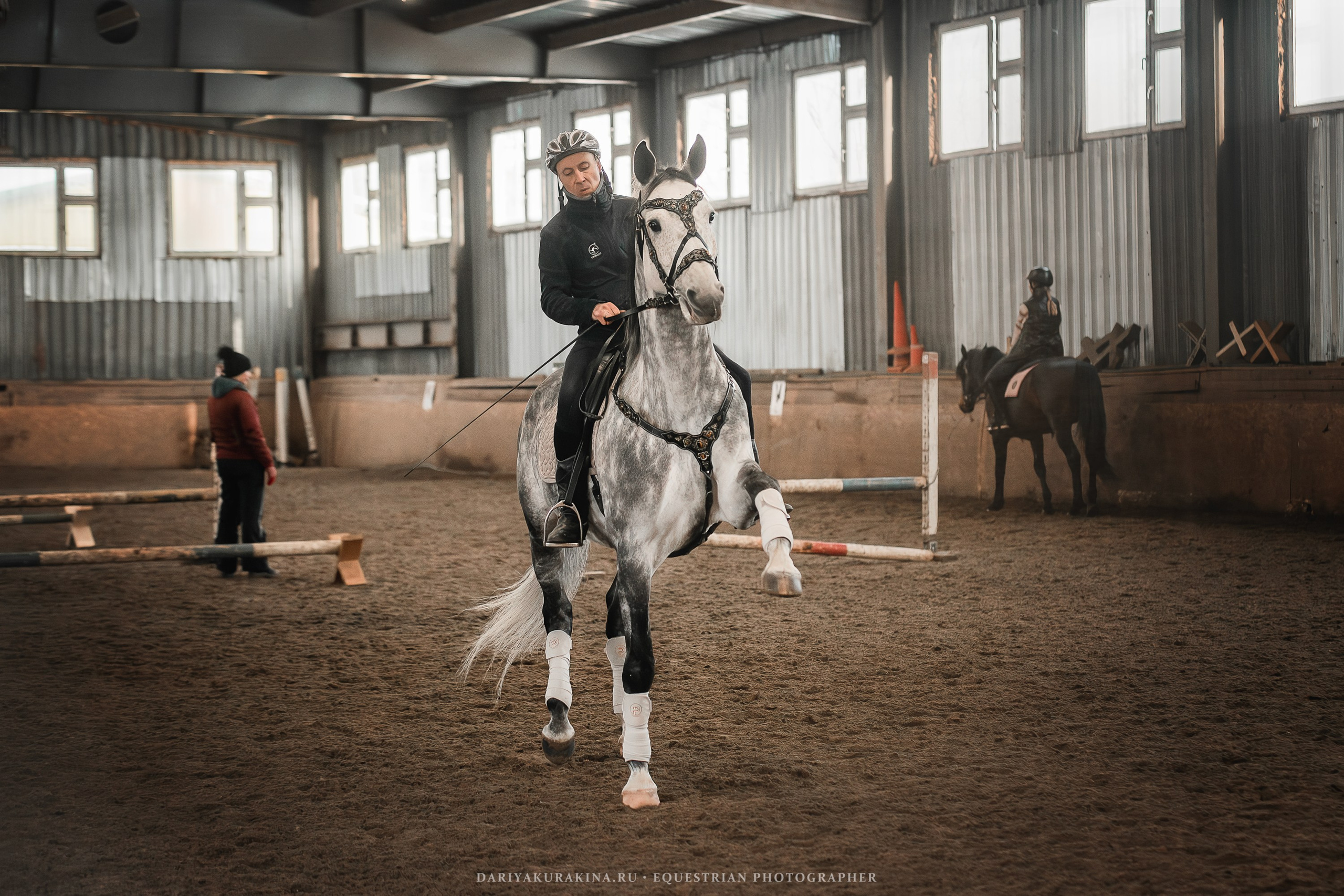 «ЮНА» Тренировка. Конный фотограф Куракина Дарья • Фотосессии с лошадьми