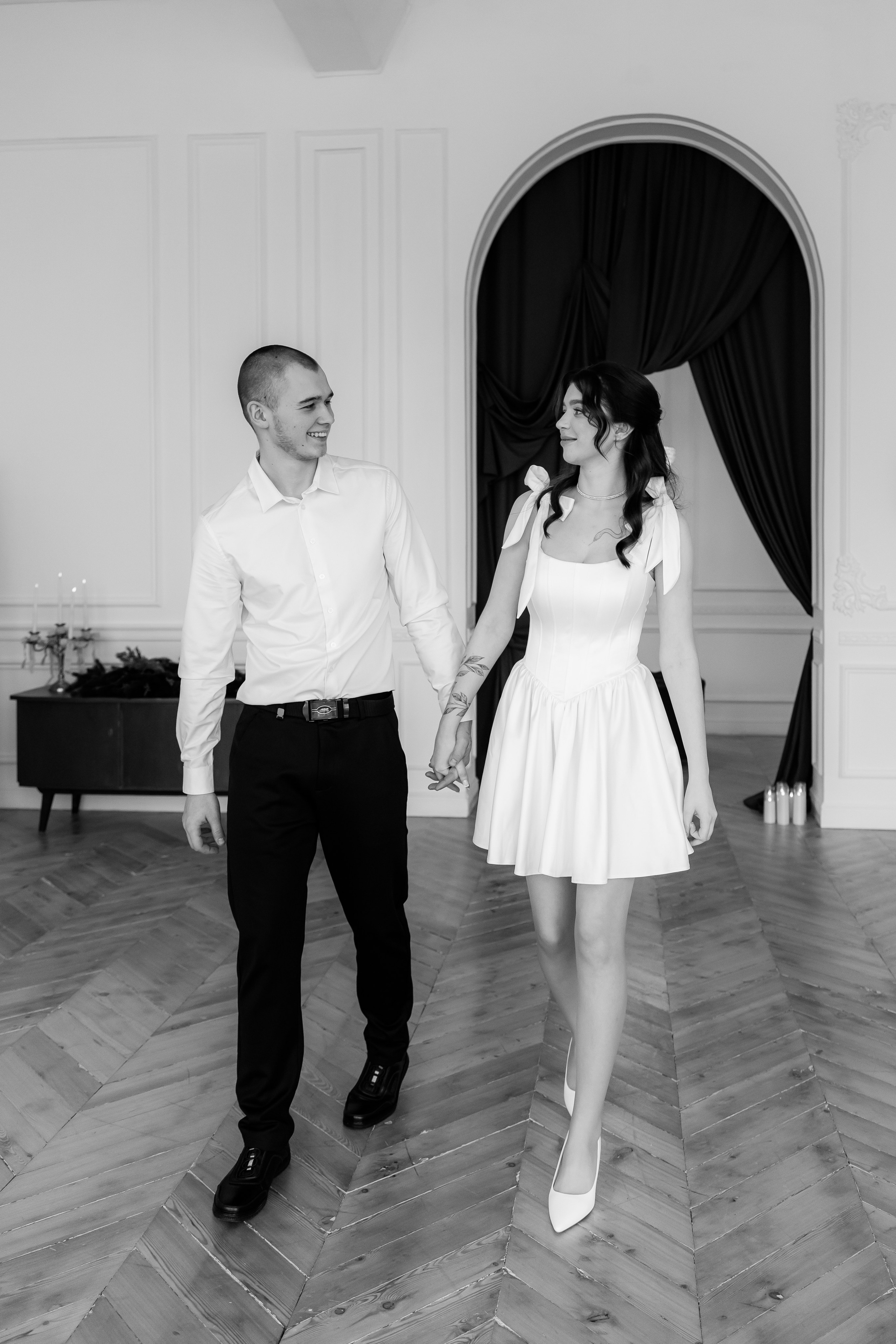 Свадебная фотосессия в студии. Фотограф в Новосибирске Екатерина Васильева