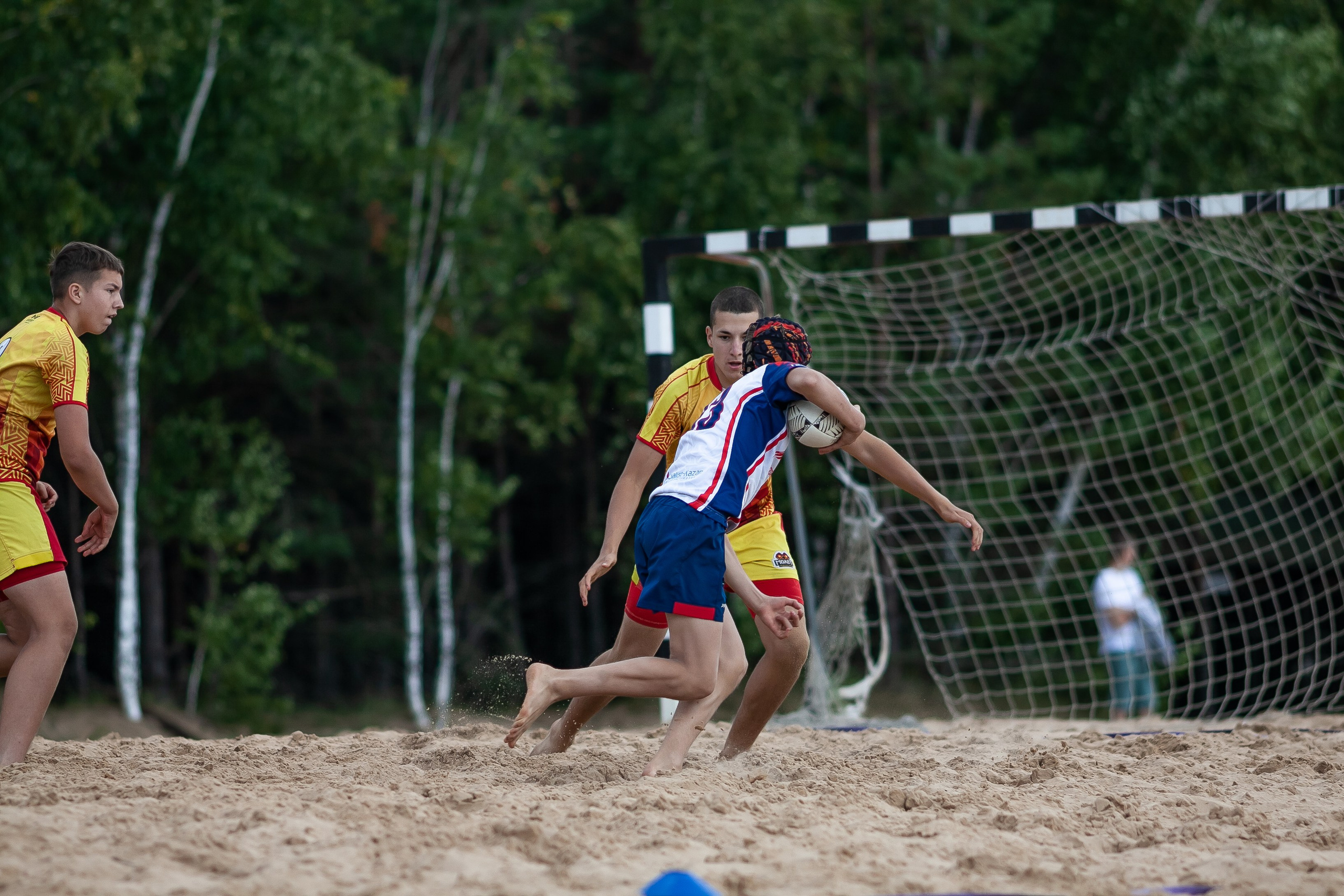 «Кубок «Молота» по пляжному Регби. Фотография