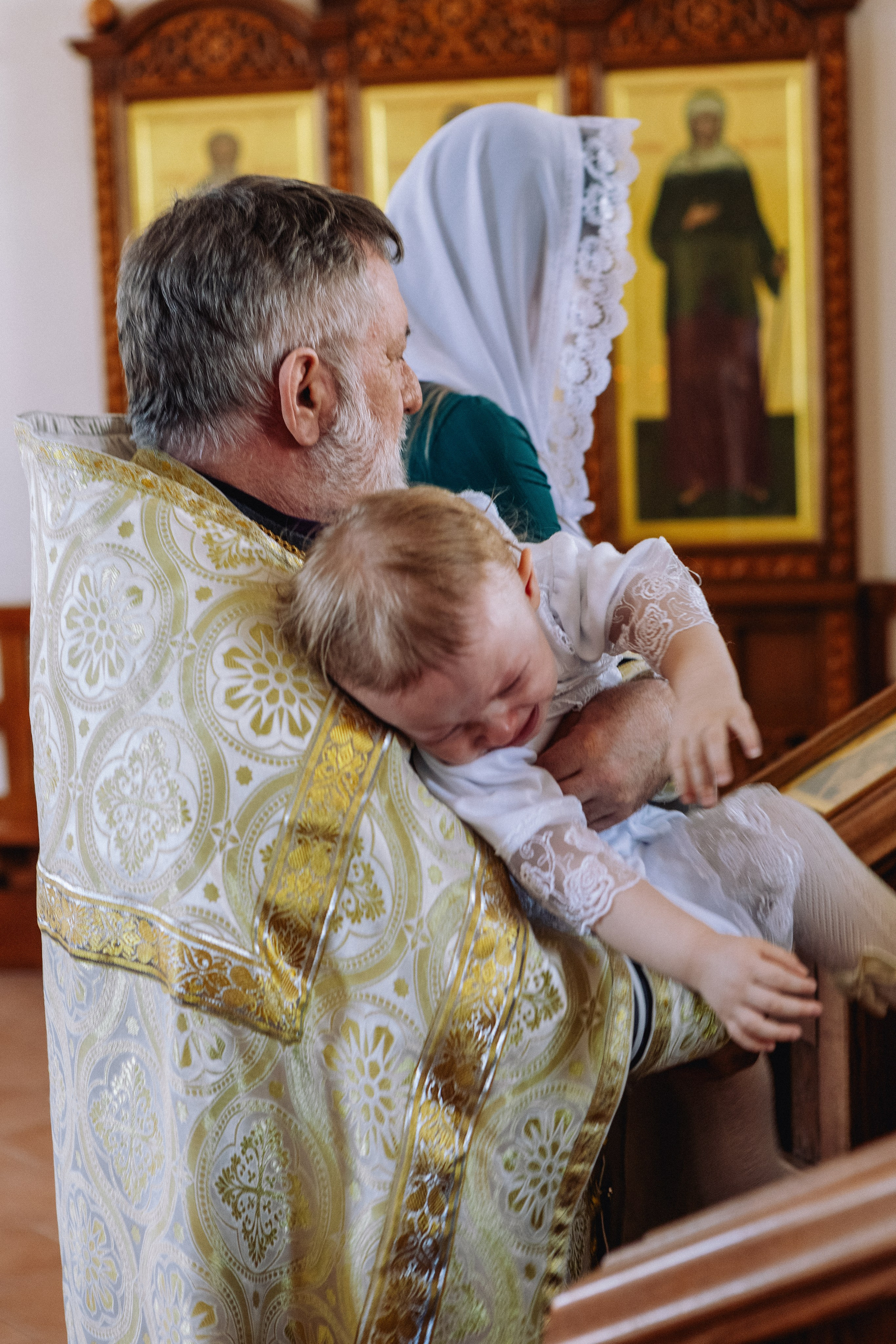 Крещение Артема и Полины. Фотограф в Курске Смирнов Евгений