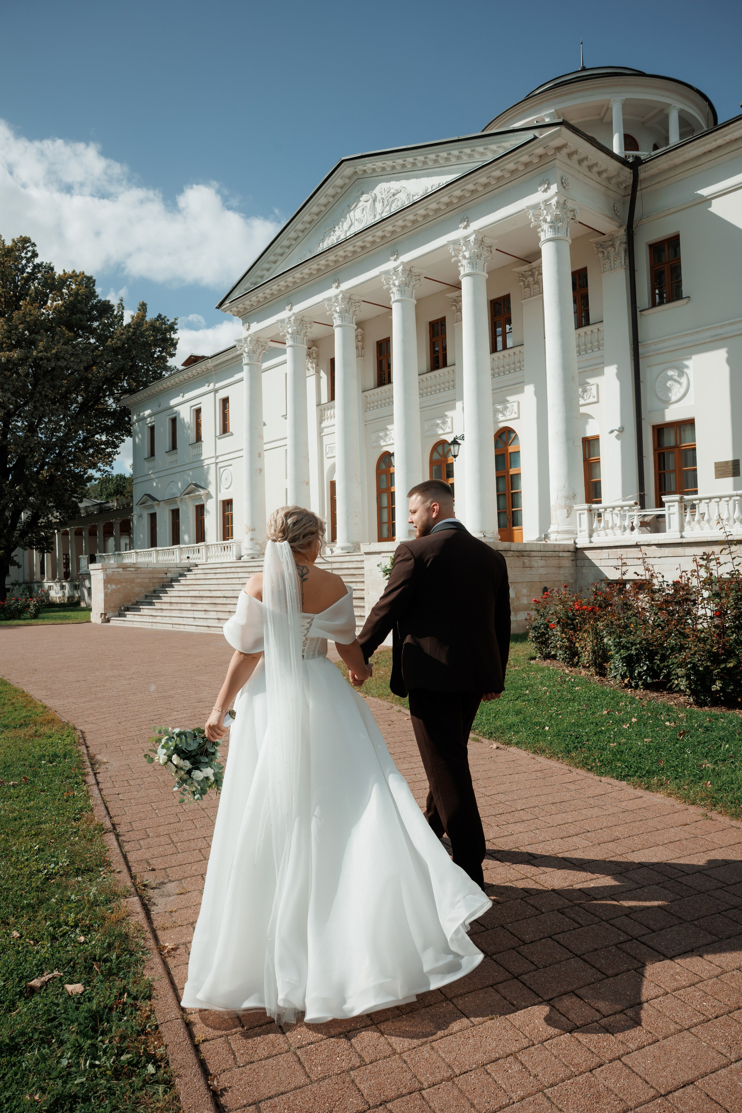 Регистрация и прогулка в Остафьево. Свадебный и репортажный фотограф (Москва, Королев и другие)