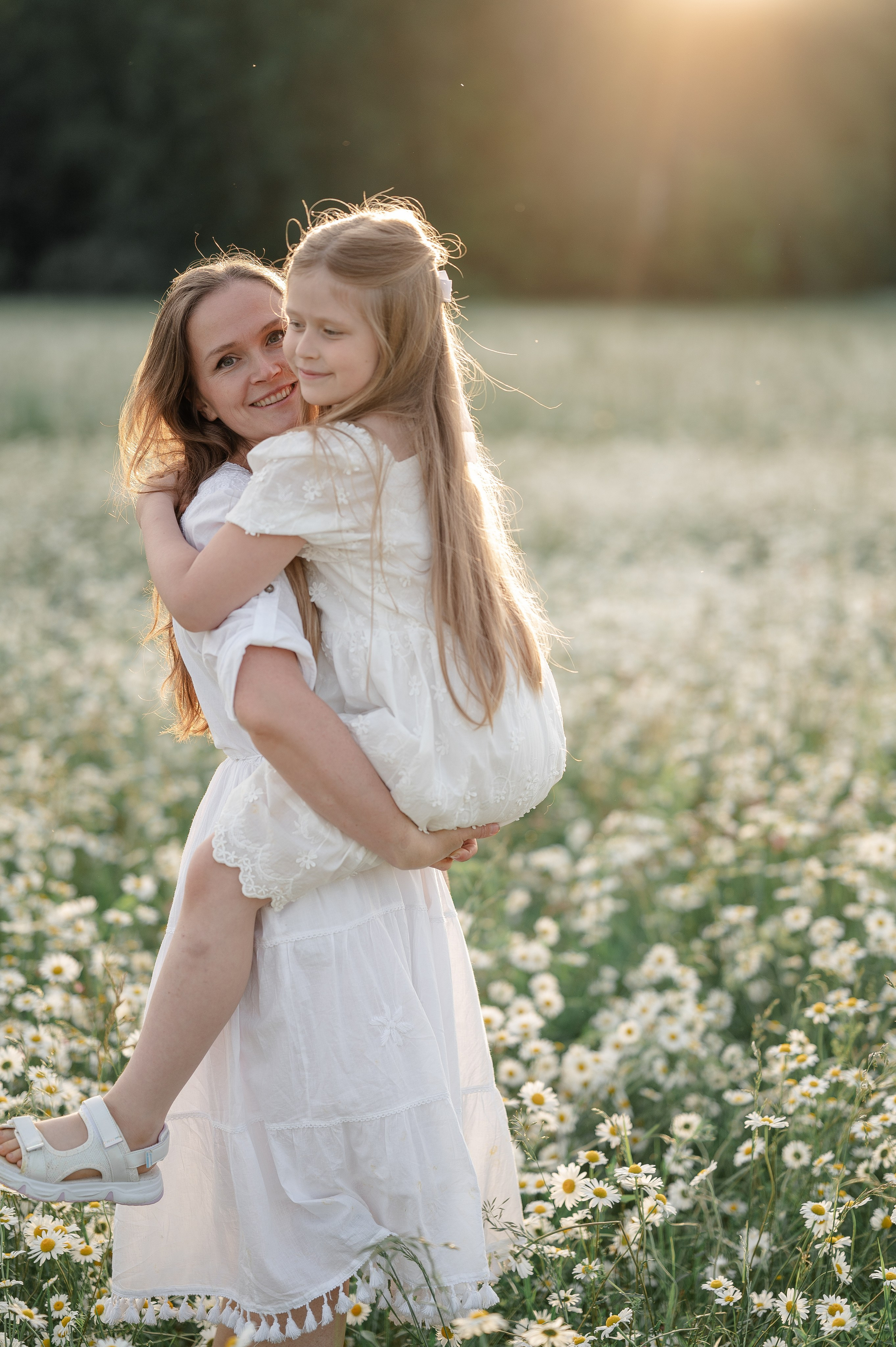 Поле ромашек. Фотограф Москва Екатерина Постникова Индивидуальные и семейные съемки