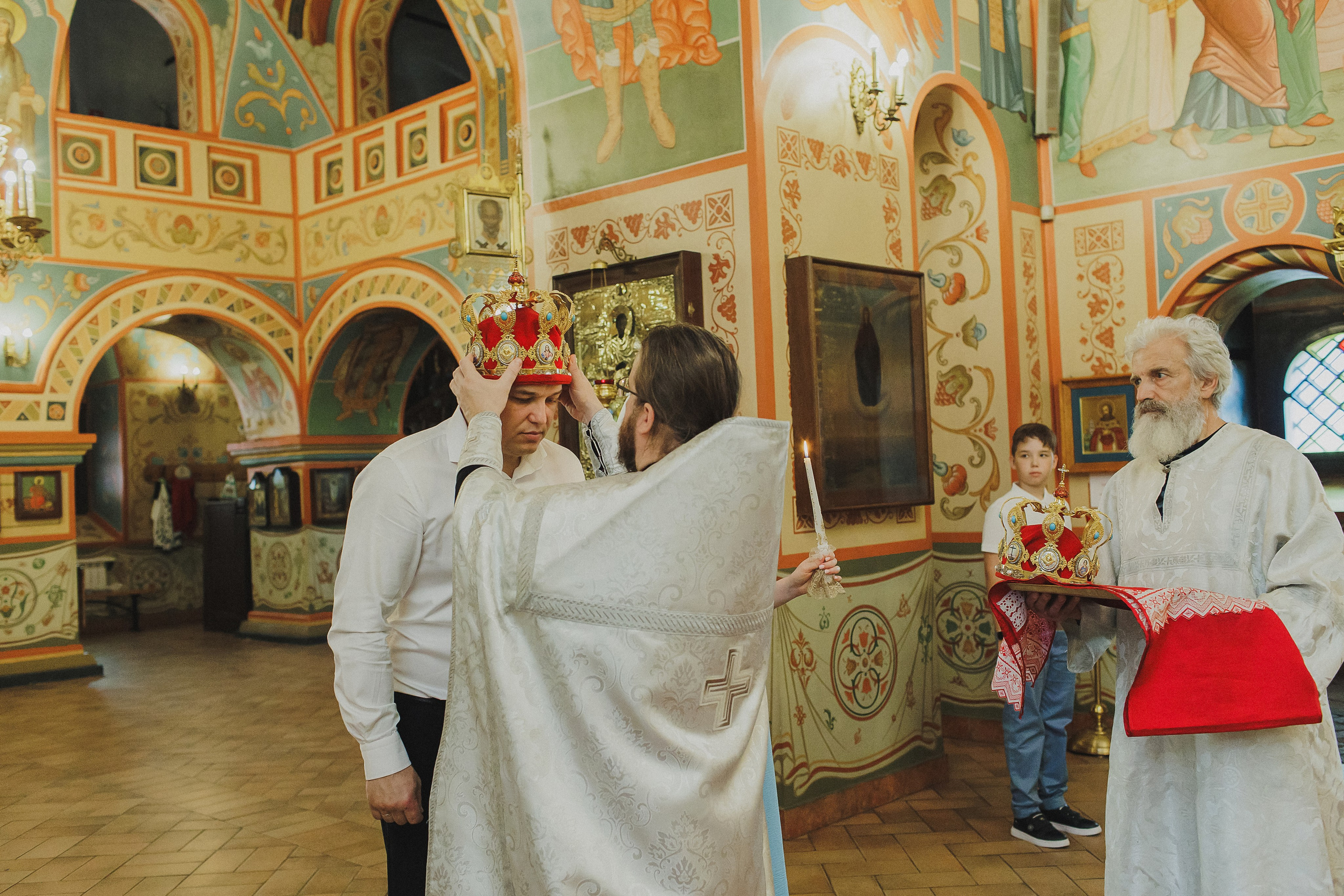 Фотосессия таинства венчания в Люберцах. Фотограф в Москве и Люберцах Анна Ушакова