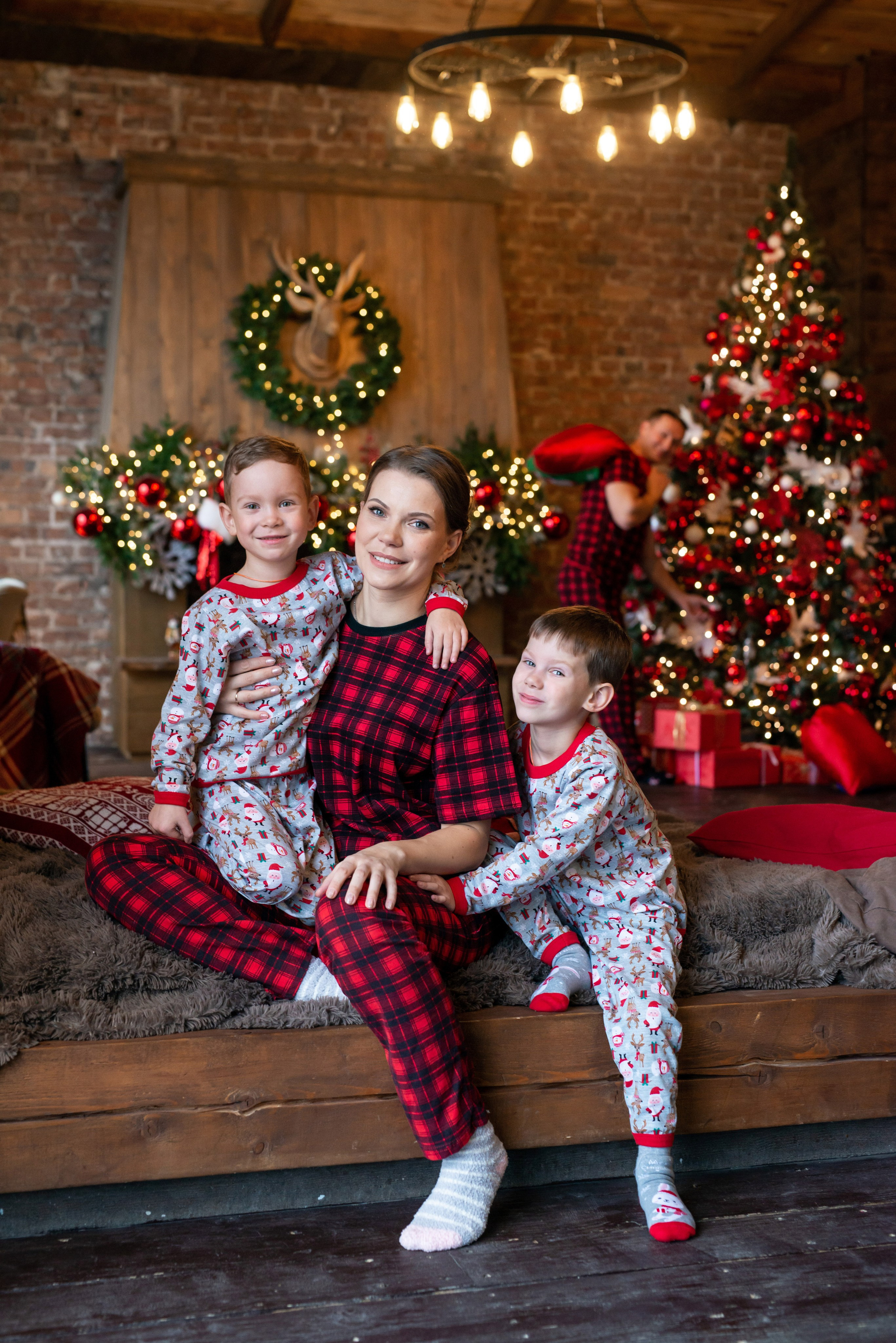 Новогодняя классика. Портретный, семейный и свадебный фотограф в Санкт-Петербурге и в Пушкине Ширяев Денис