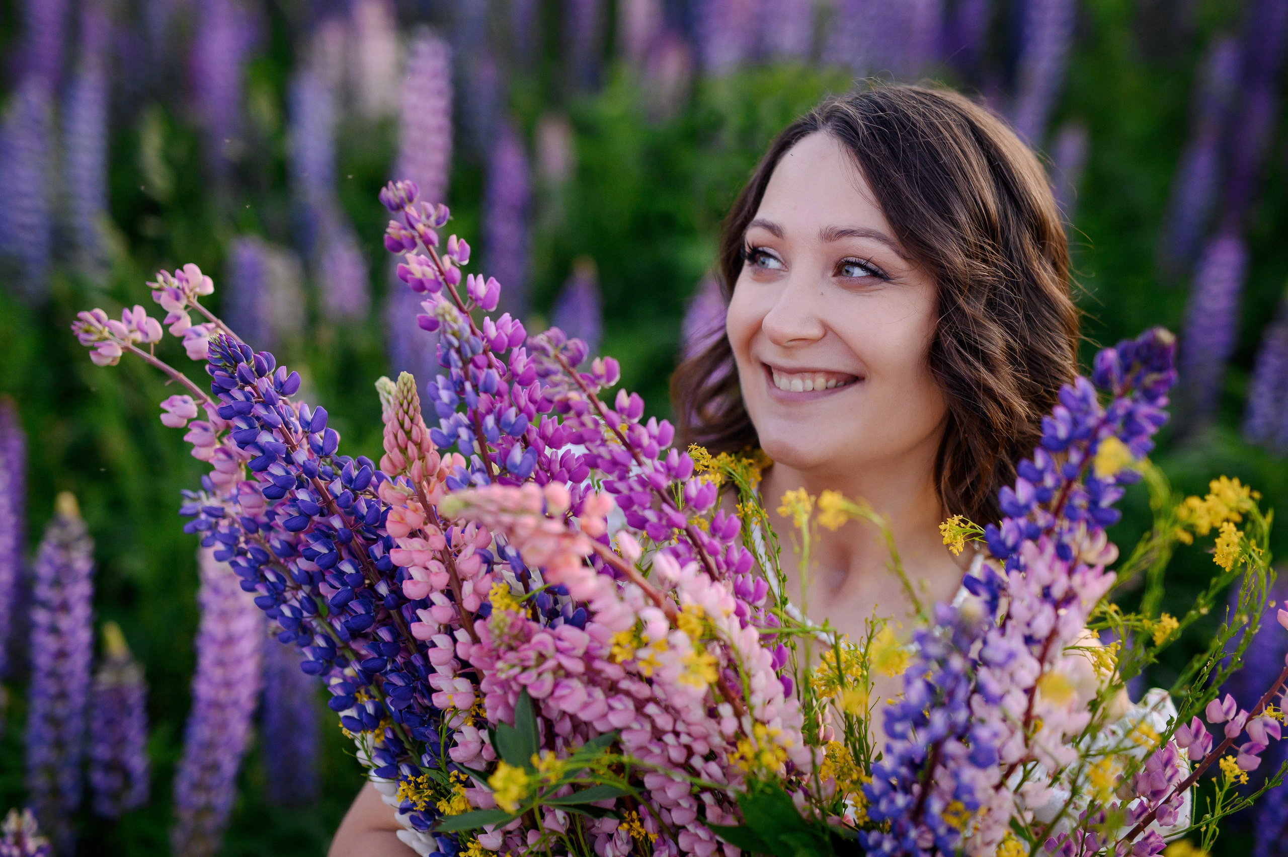 Люпиновое счастье. Портретный, семейный и свадебный фотограф в Санкт-Петербурге и в Пушкине Ширяев Денис