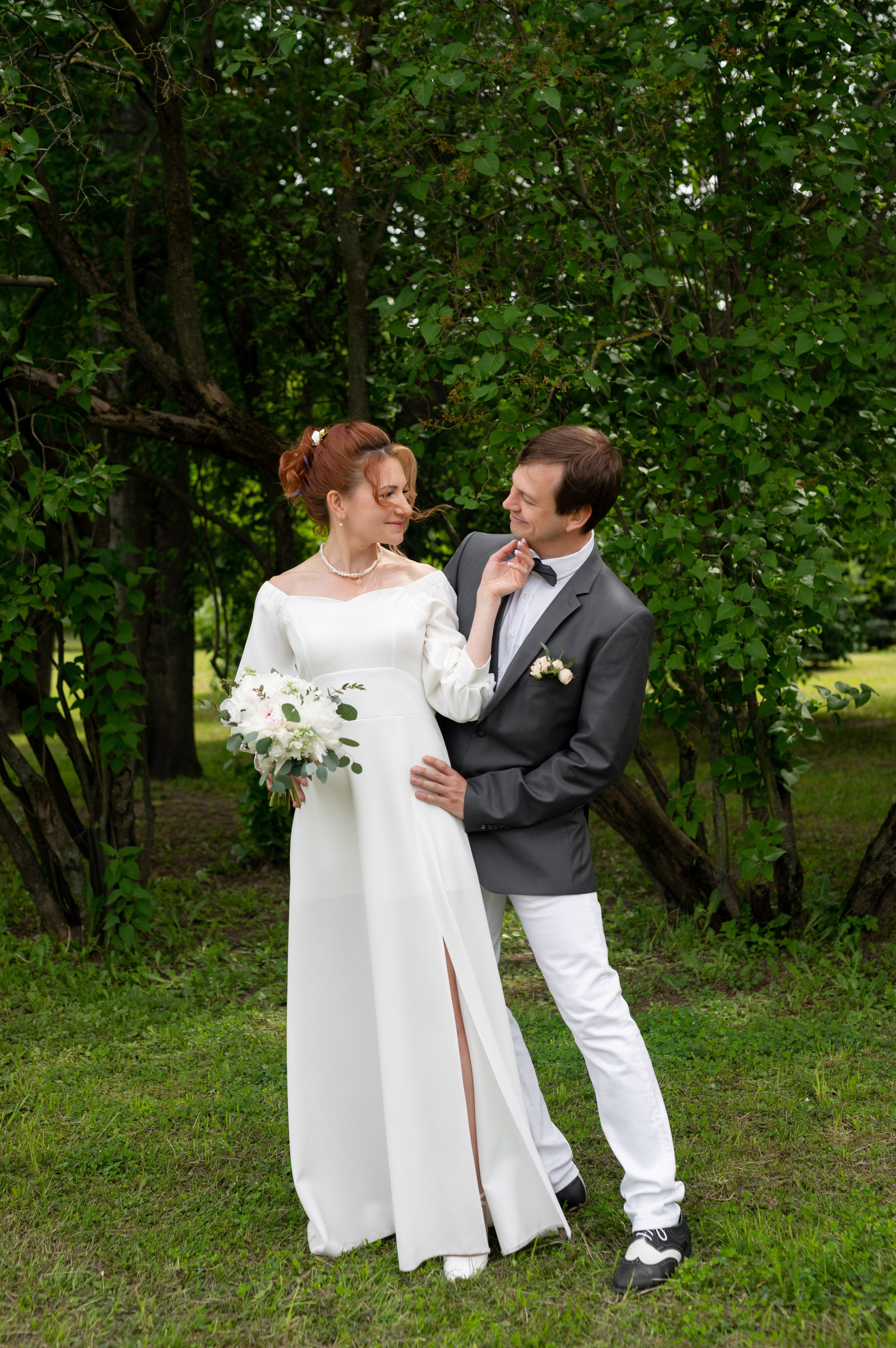 Юля и Даниил (свадебная фотосессия в Парке Победы и у Инженерного замка). Портретный, семейный и свадебный фотограф в Санкт-Петербурге и в Пушкине Ширяев Денис