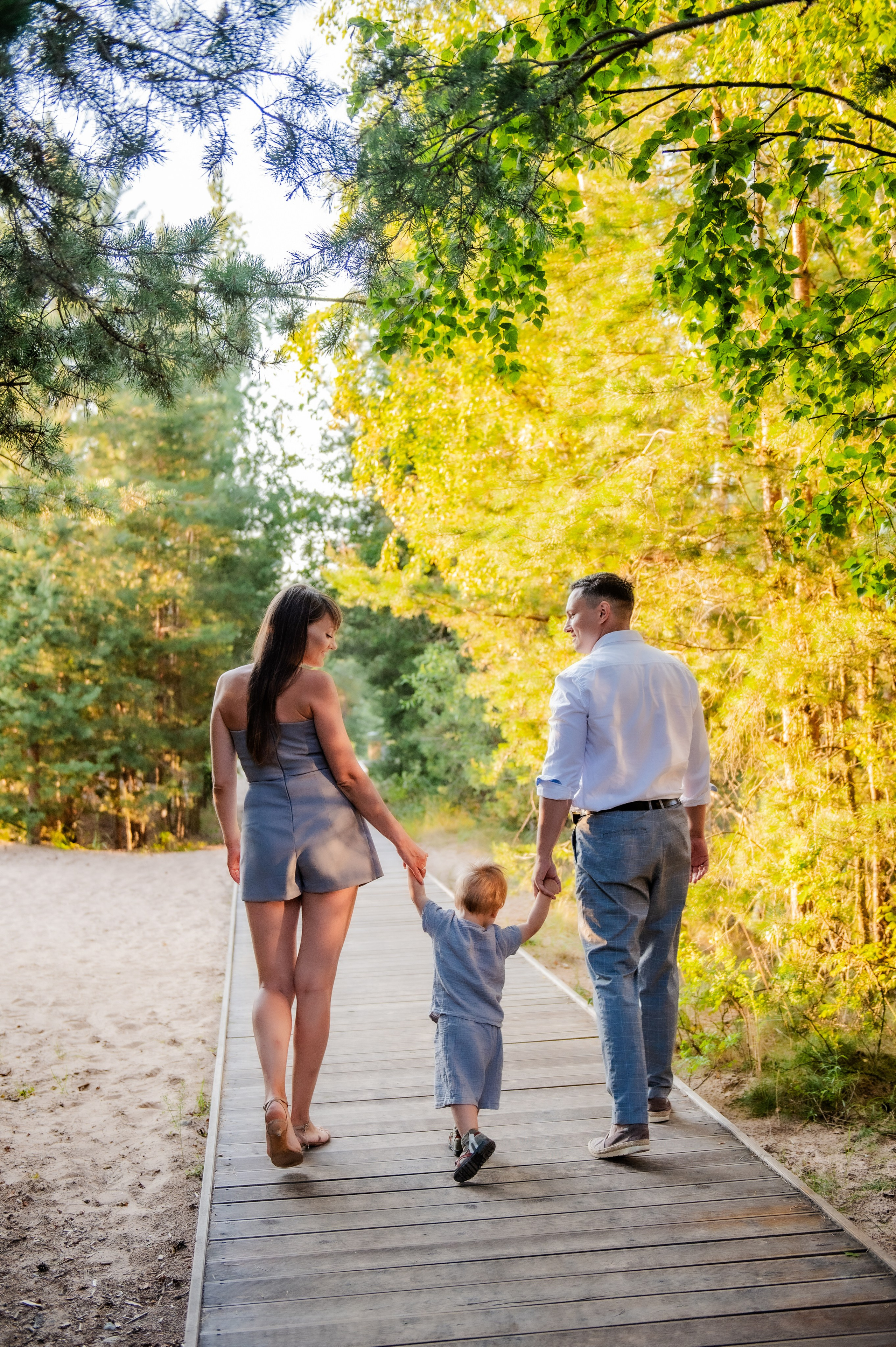 Семейная съемка на пляже. Свадебный и семейный фотограф в Санкт-Петербурге — Мария Черепанова
