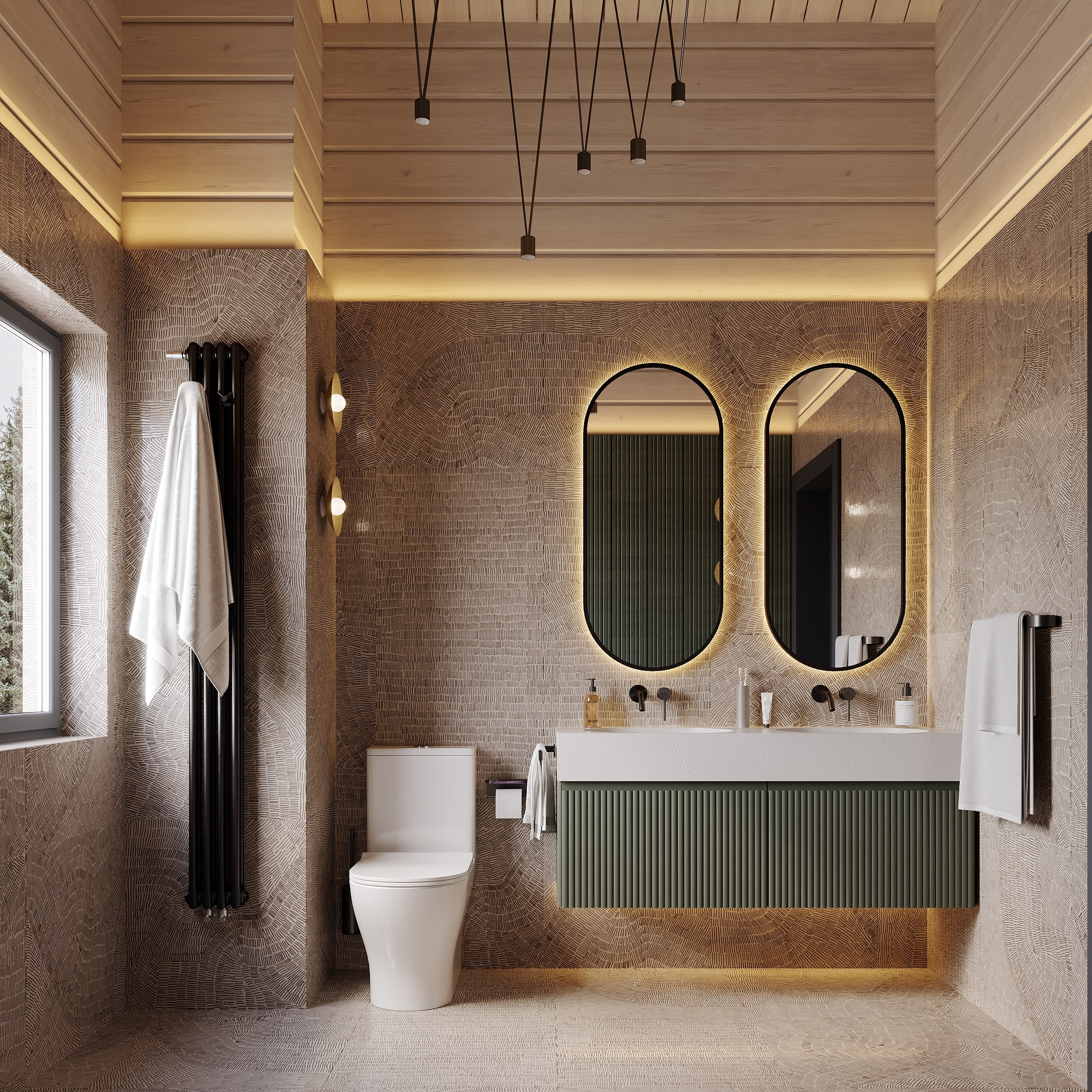 Коттедж в посёлке Истра Кантри Клаб. 3D визуализатор в Москве Сердюк Владислав