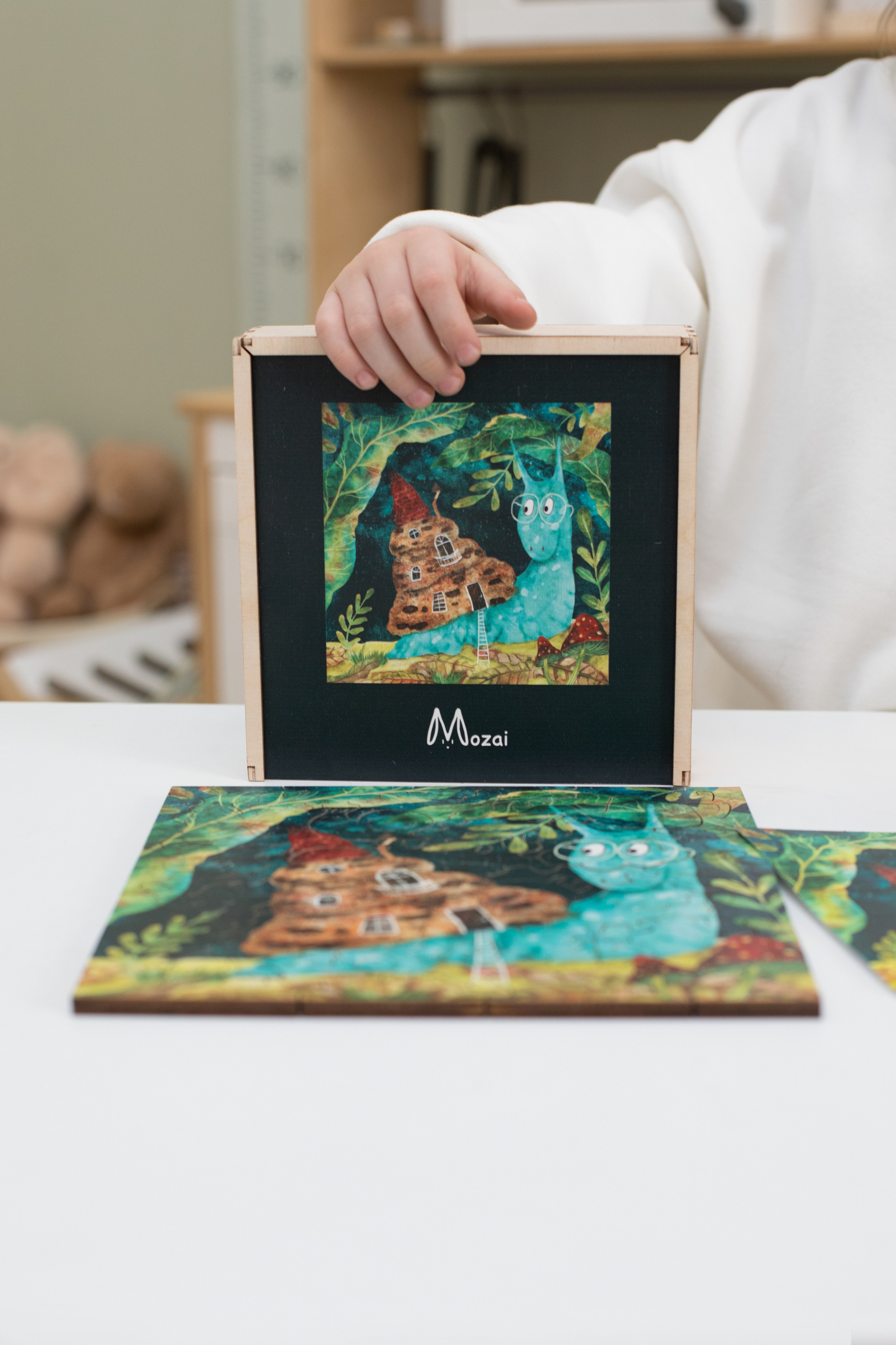 Фотоконтент деревянных пазлов. Детский и контент фотограф Надя Волкова Санкт-Петербург