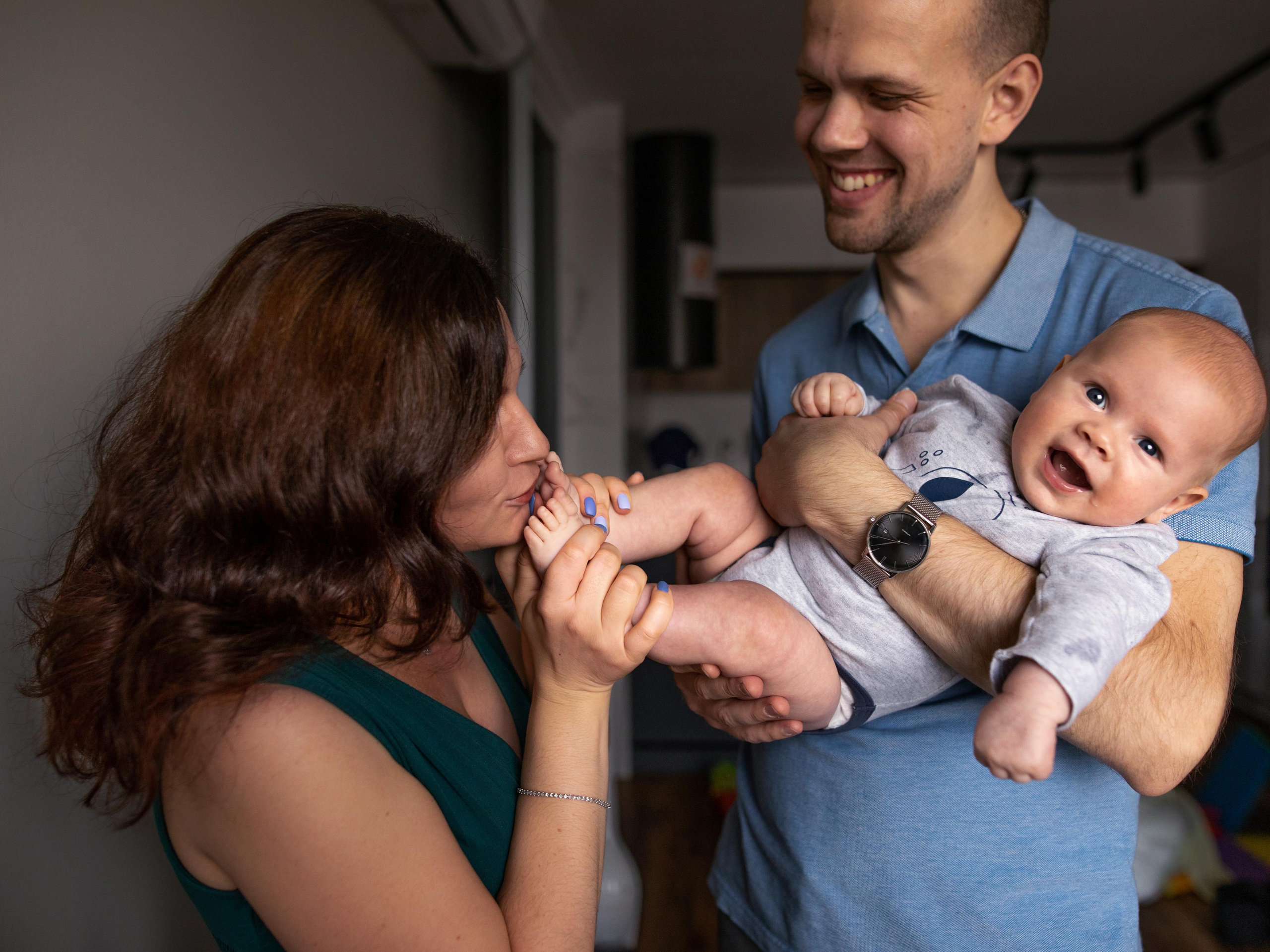 Малыши домашняя съемка. Видеограф и фотограф в Москве Анастасия Рябчикова