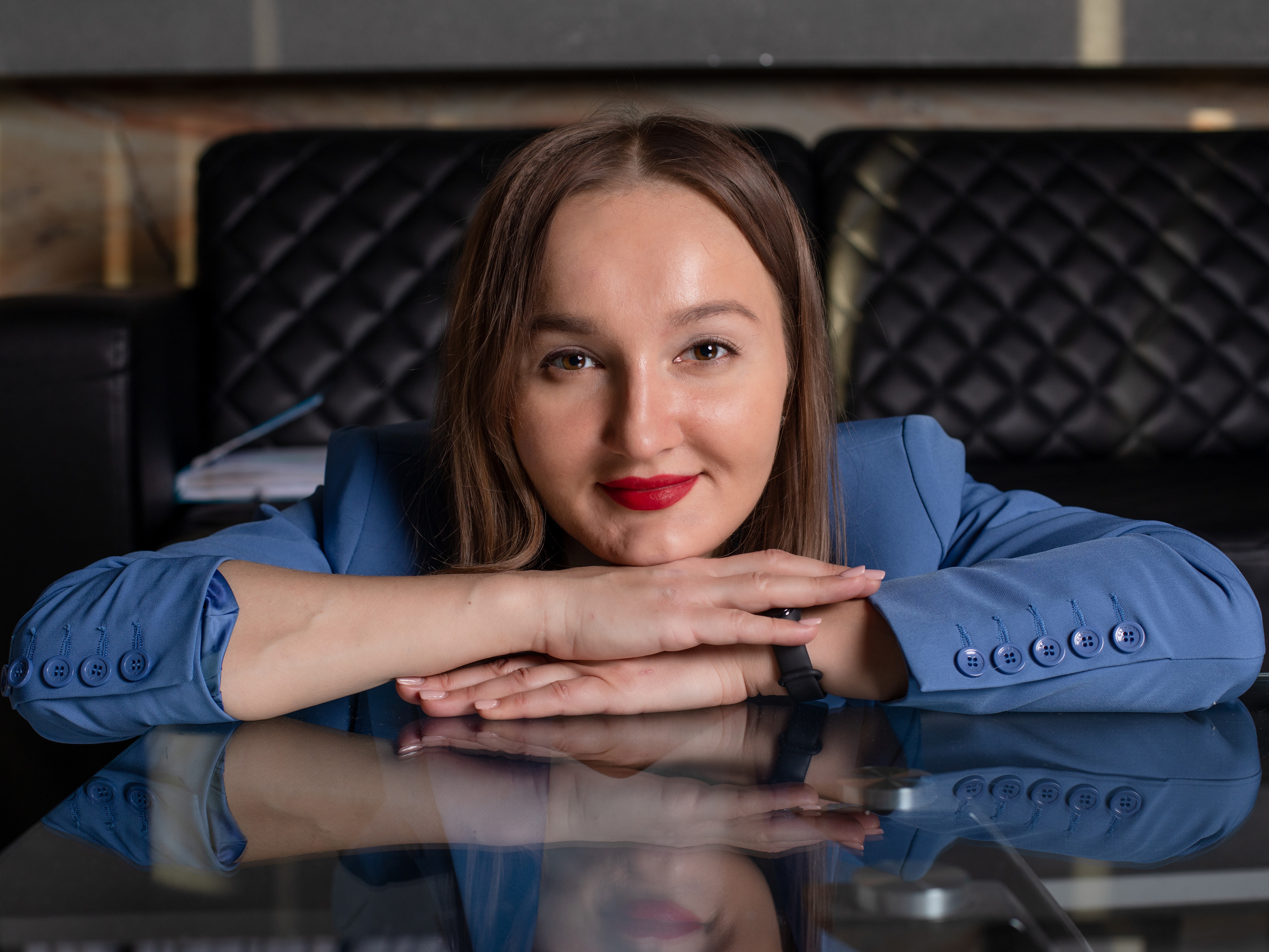 Бизнес портрет. Видеограф и фотограф в Москве Анастасия Рябчикова