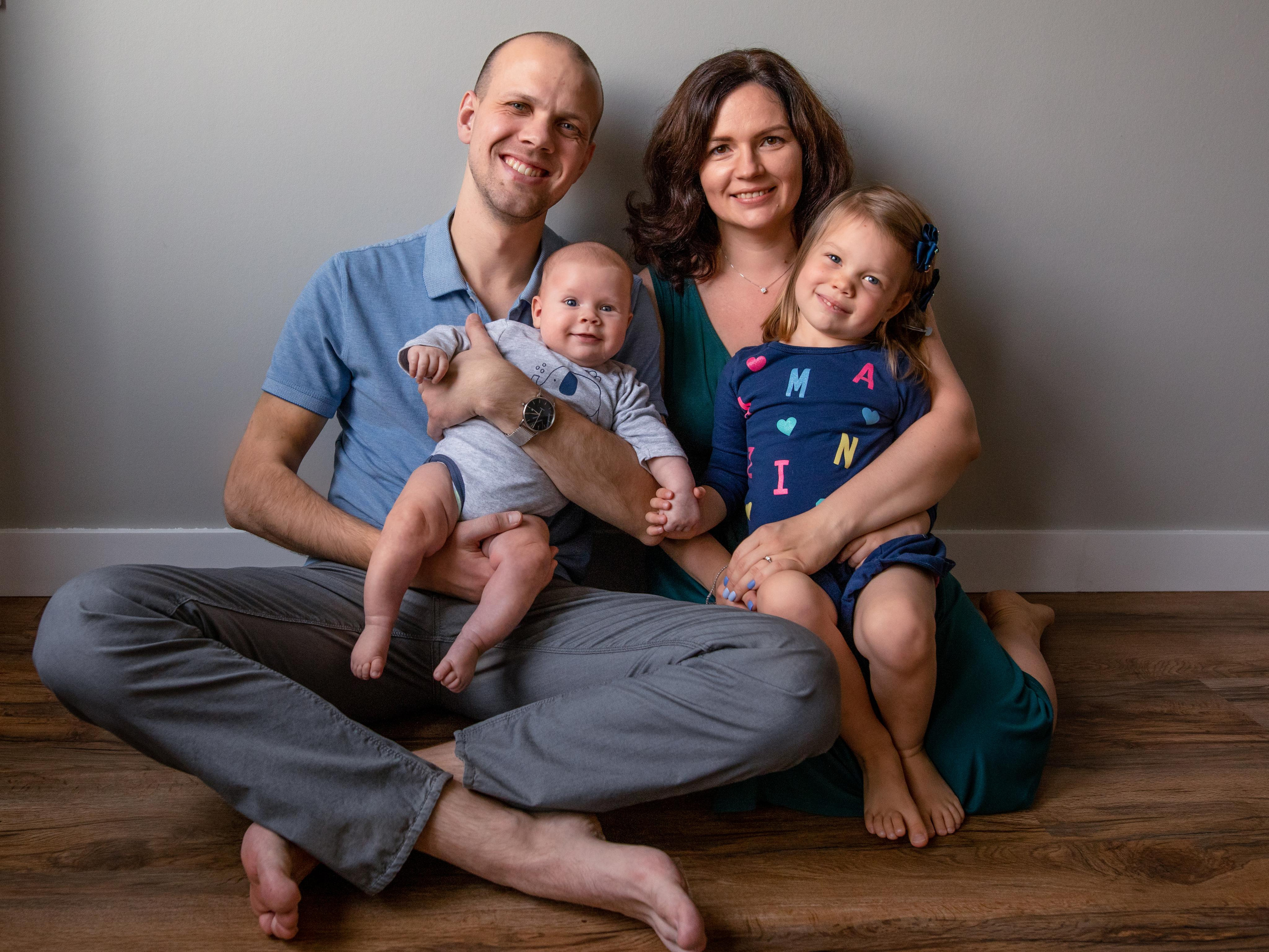 Малыши домашняя съемка. Видеограф и фотограф в Москве Анастасия Рябчикова