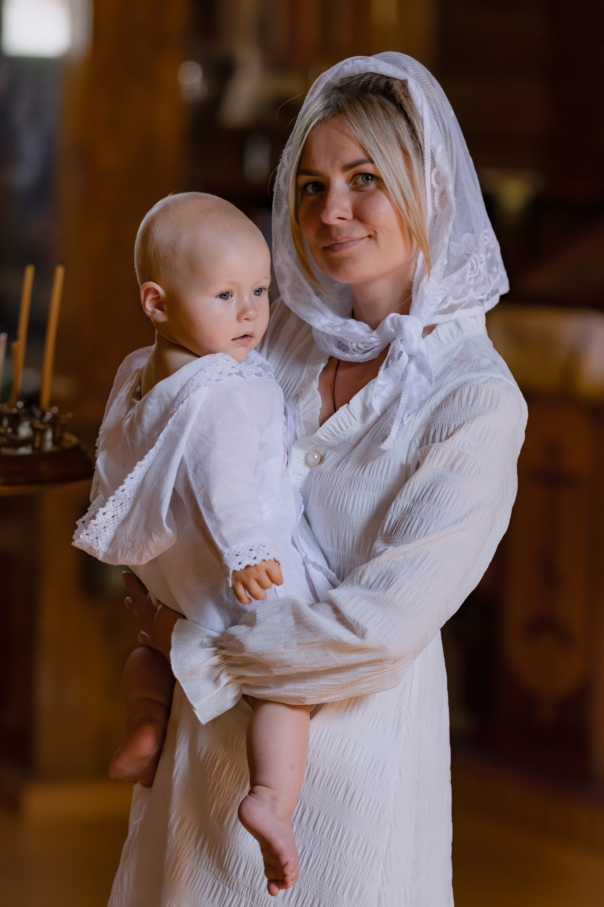 Крещение Миланы «Храм святителя Филарета». Детский и семейный фотограф Евгения Вахнеева Москва Зеленоград