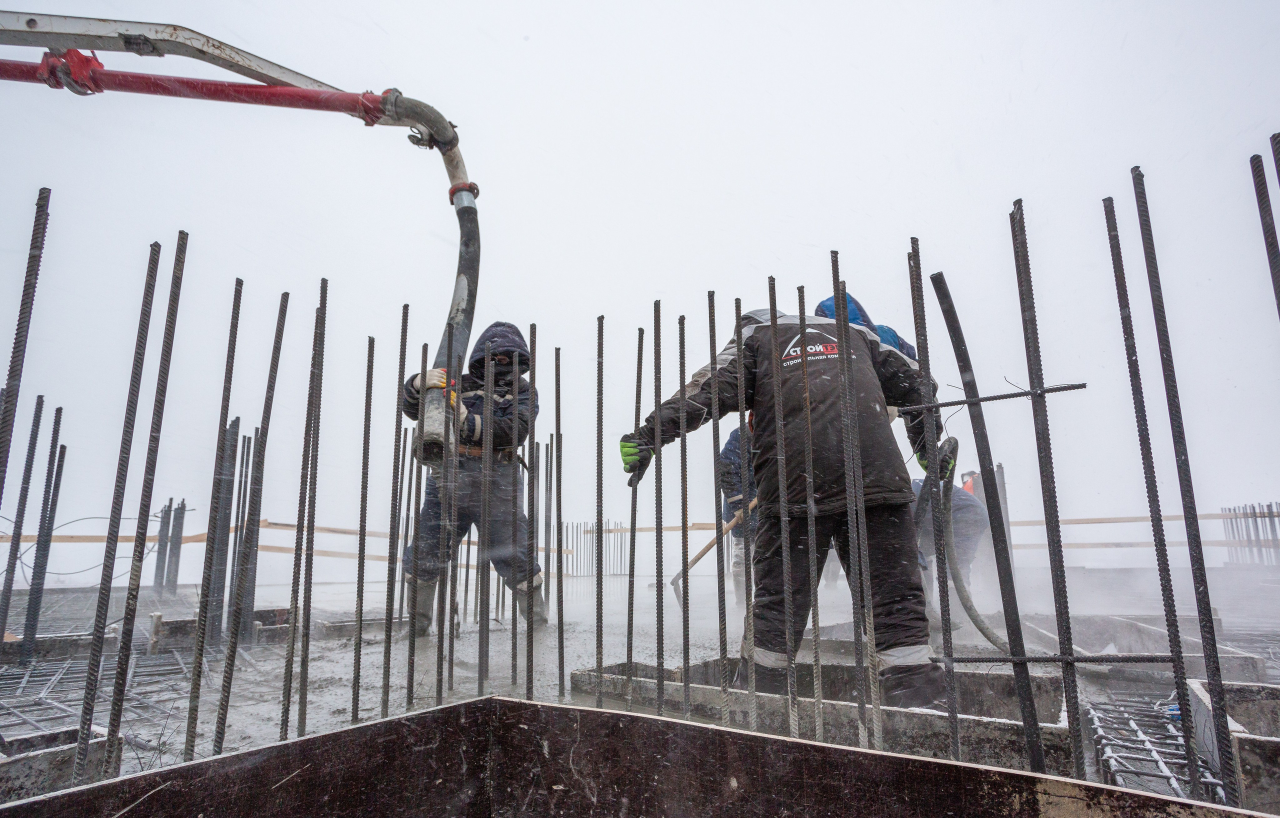 Строительство. Фотограф Алексей Зарецкий