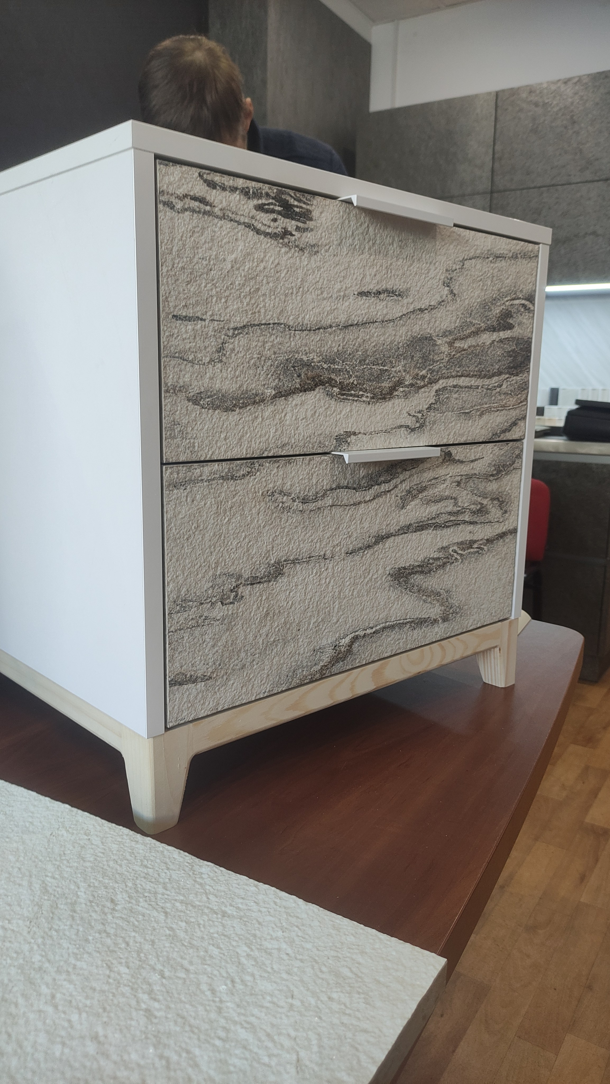 Тумба прикроватная. Студия дизайна интерьера RISE DESIGN STUDIO