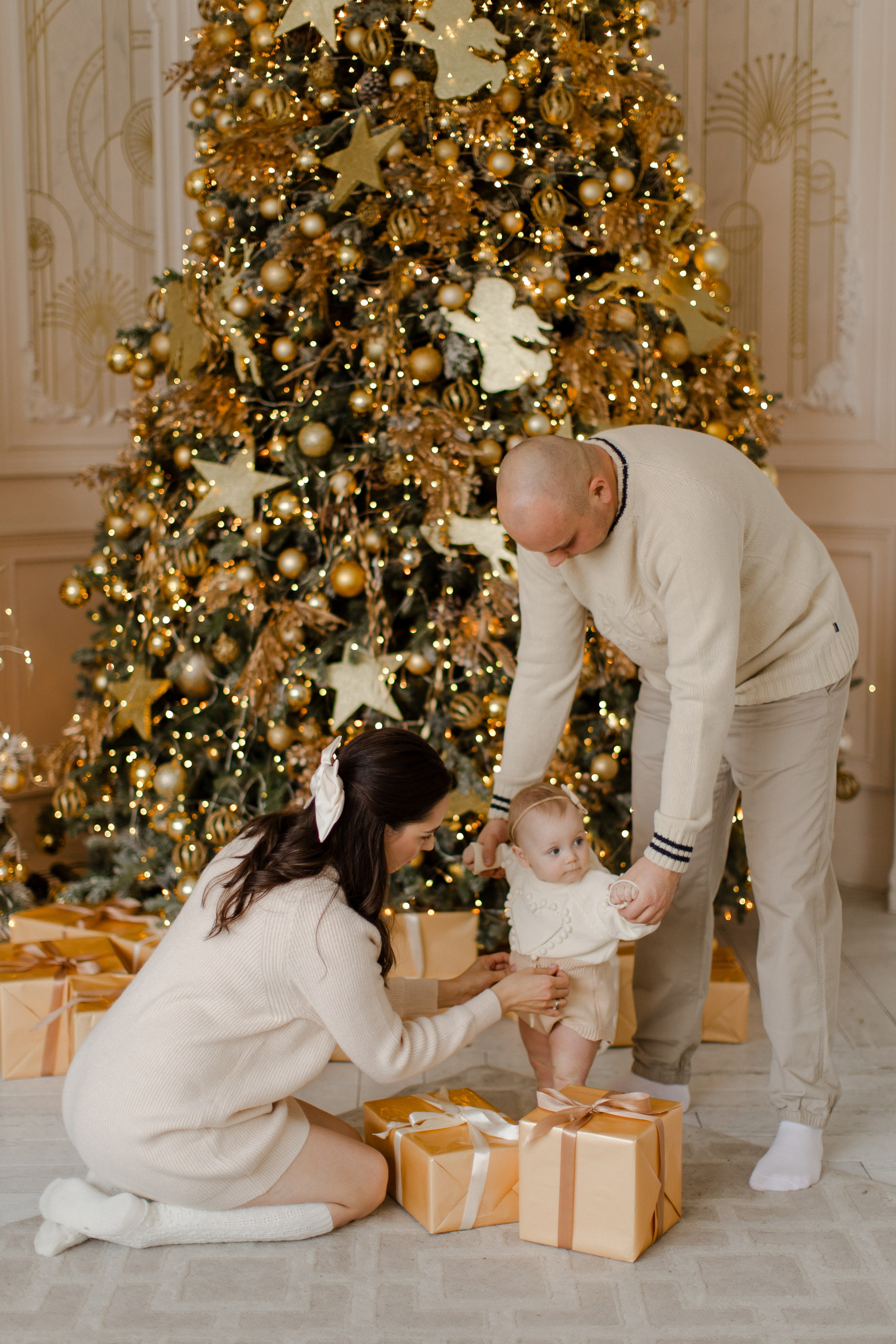 Мария с семьей. Семейный и детский фотограф в Москве Кузьмина Мария