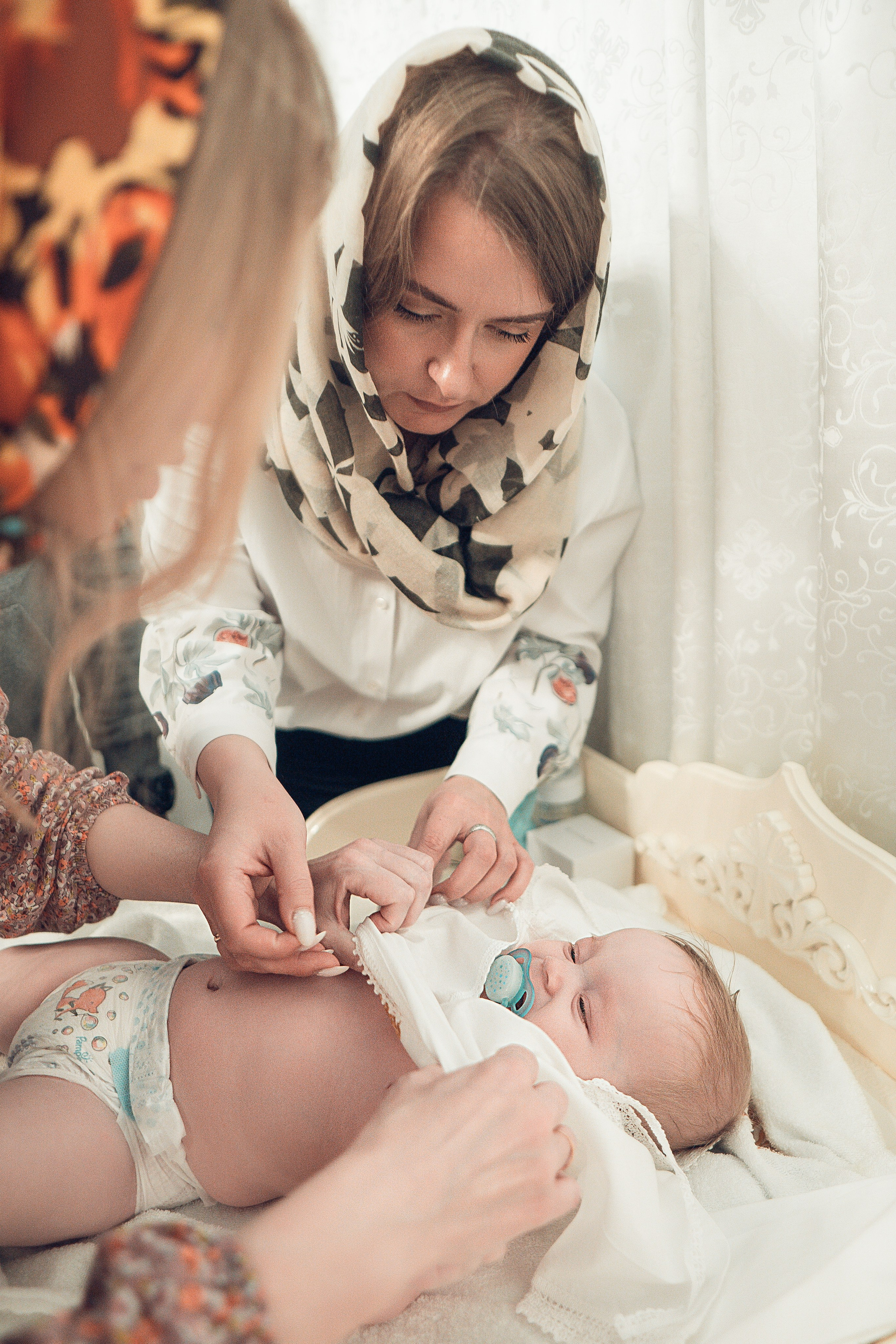 Таинство Крещения Артема, Ангелины и Адрианы