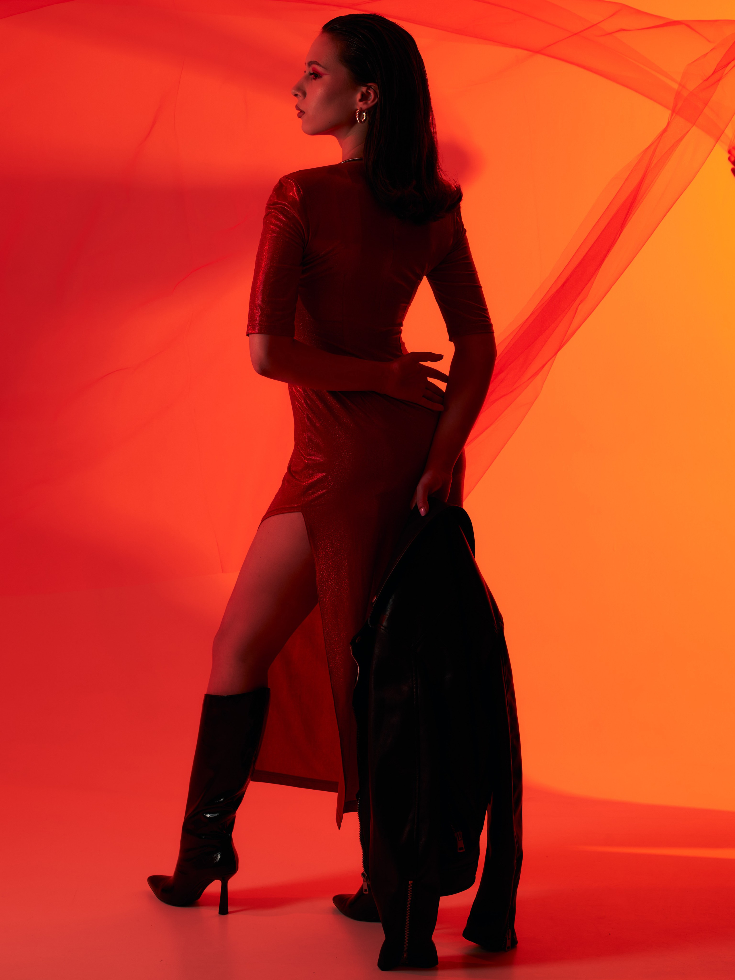 Творческая фэшн-история Element/Fire. Анна Потявина. Фотограф Москва