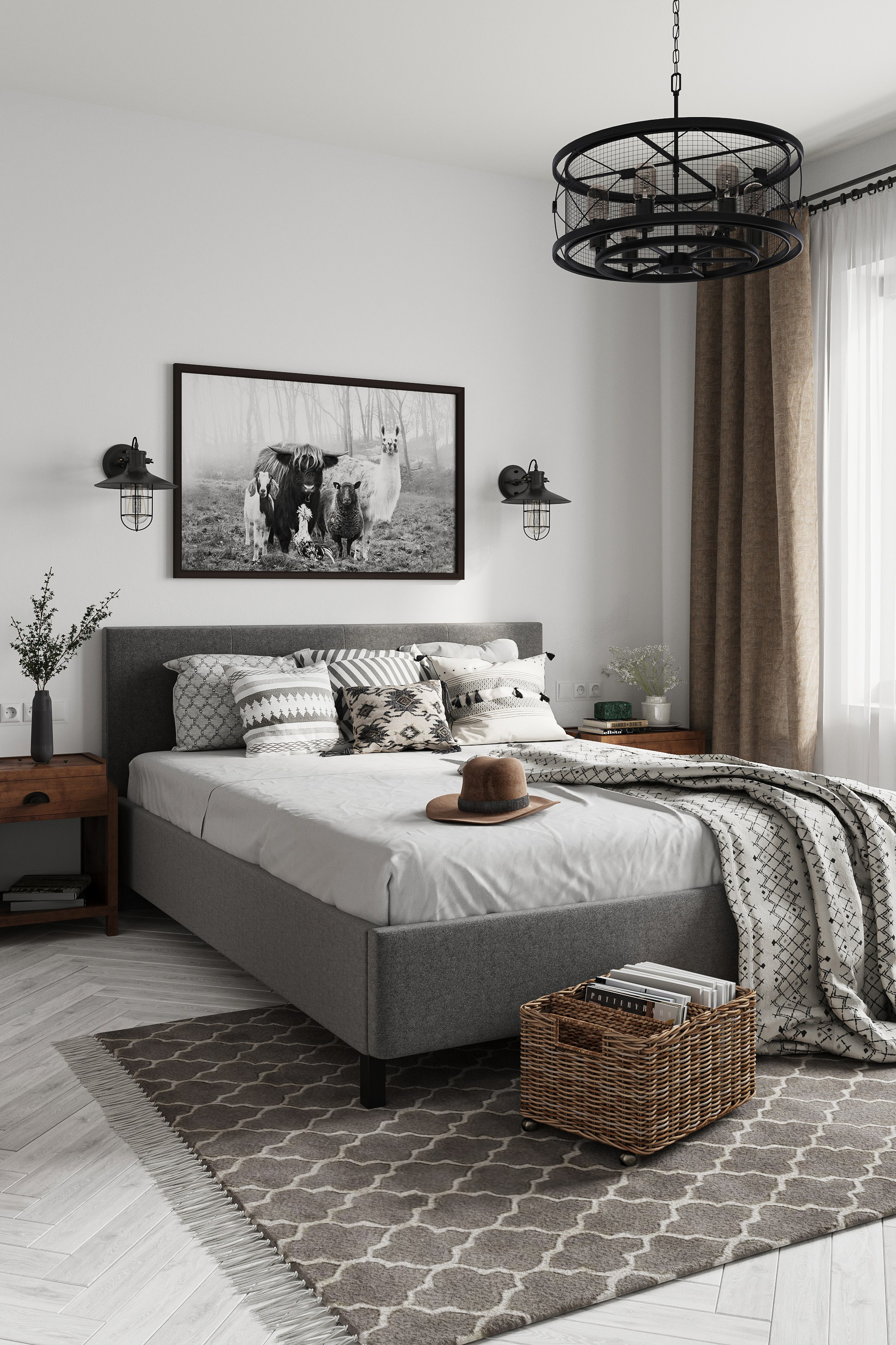 Альбом-портфолио 3D визуализатора Ксении Жарко. 3D визуализатор интерьеров Ксения Жарко