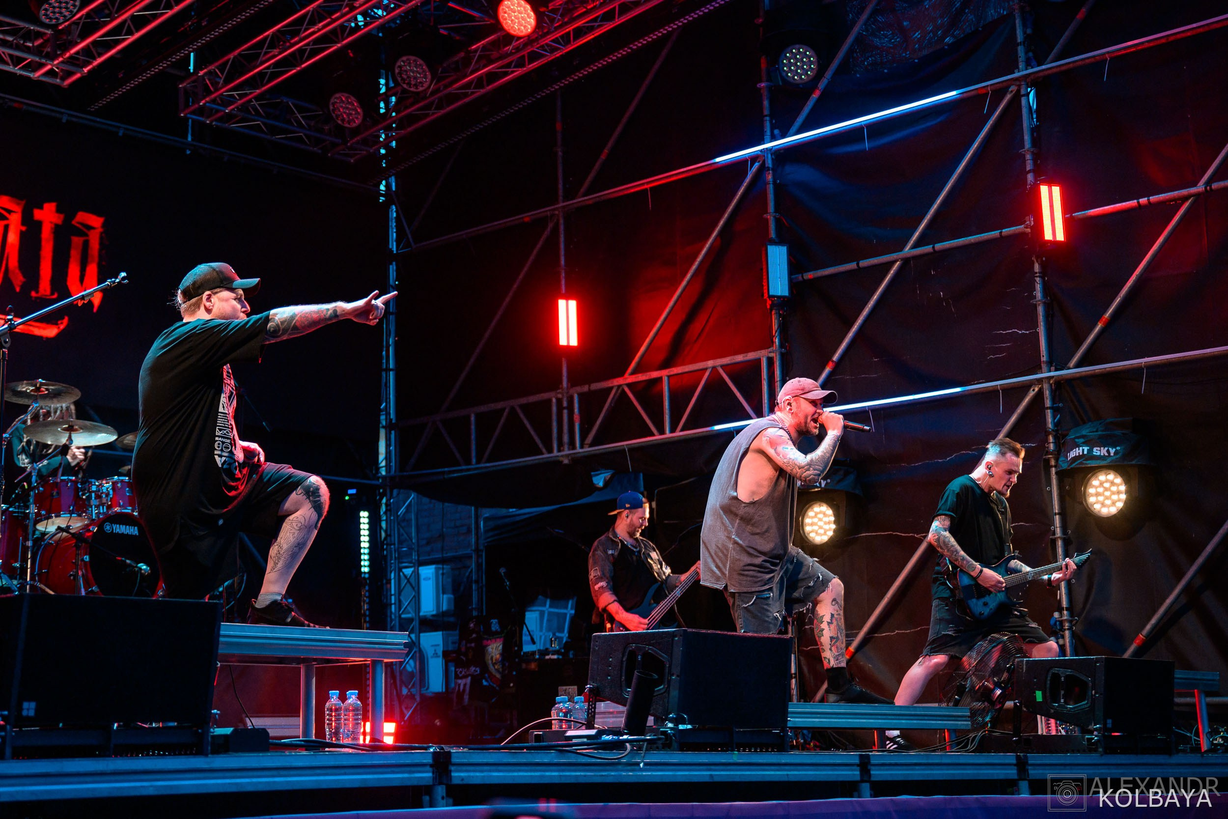 Концерт Stigmata на Red Summer (09.07.2025). Концертный и театральный репортажный фотограф в Москве Александр Колбая