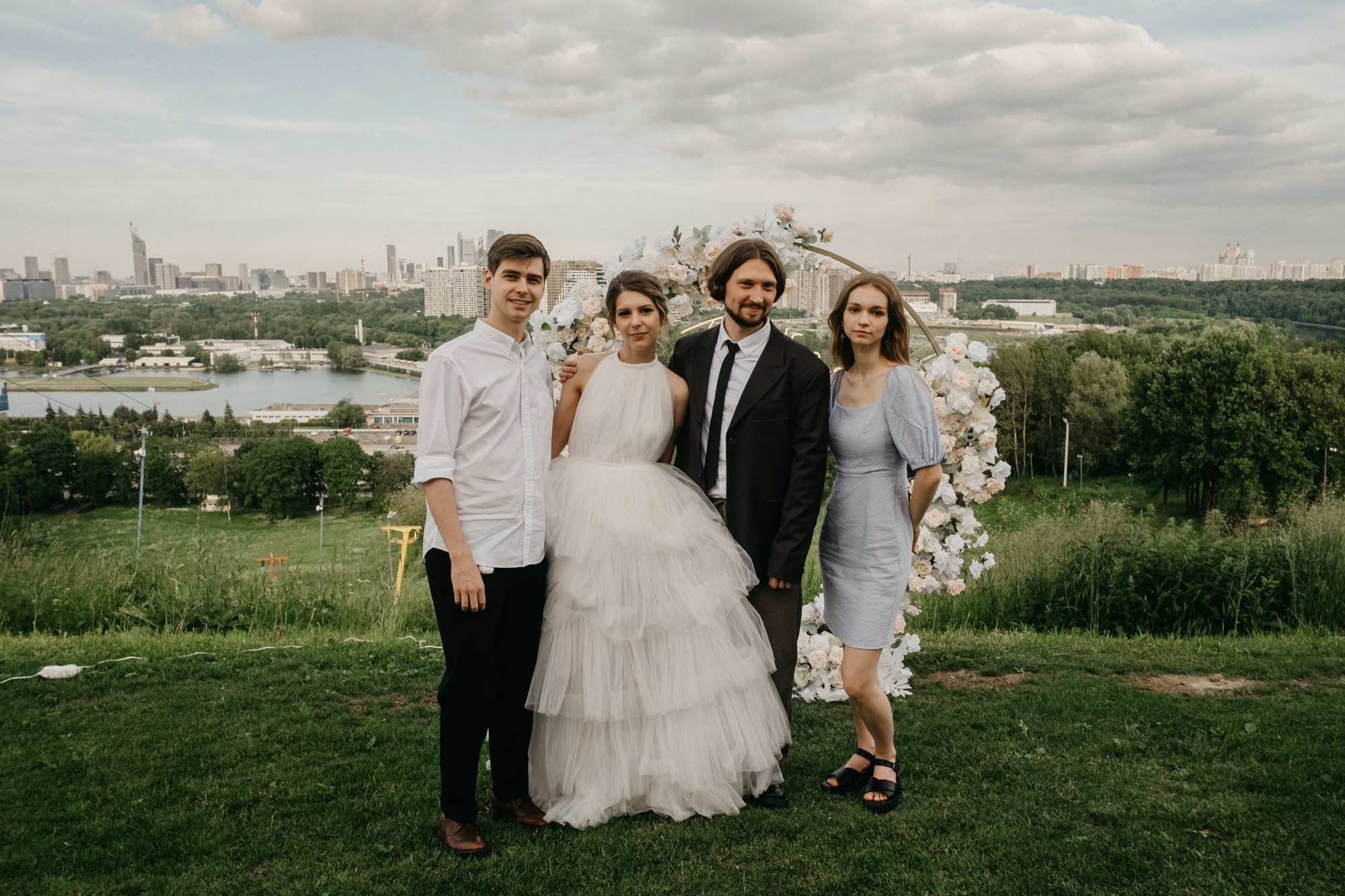 На высоте. Свадебный фотограф Александра Тюлякова