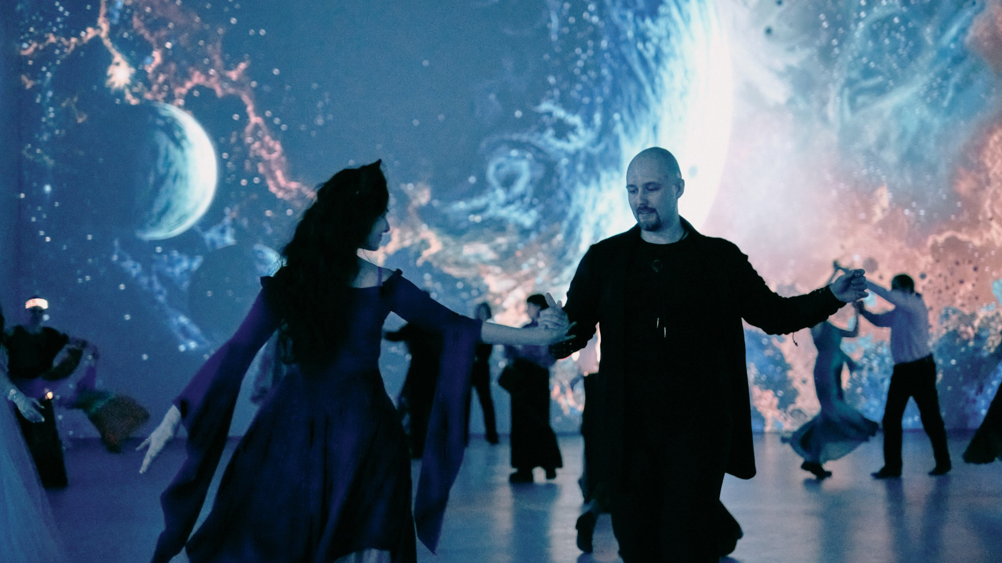 Ночь в холмах | Иммерсивный бал. Фотограф Аннё| Москва