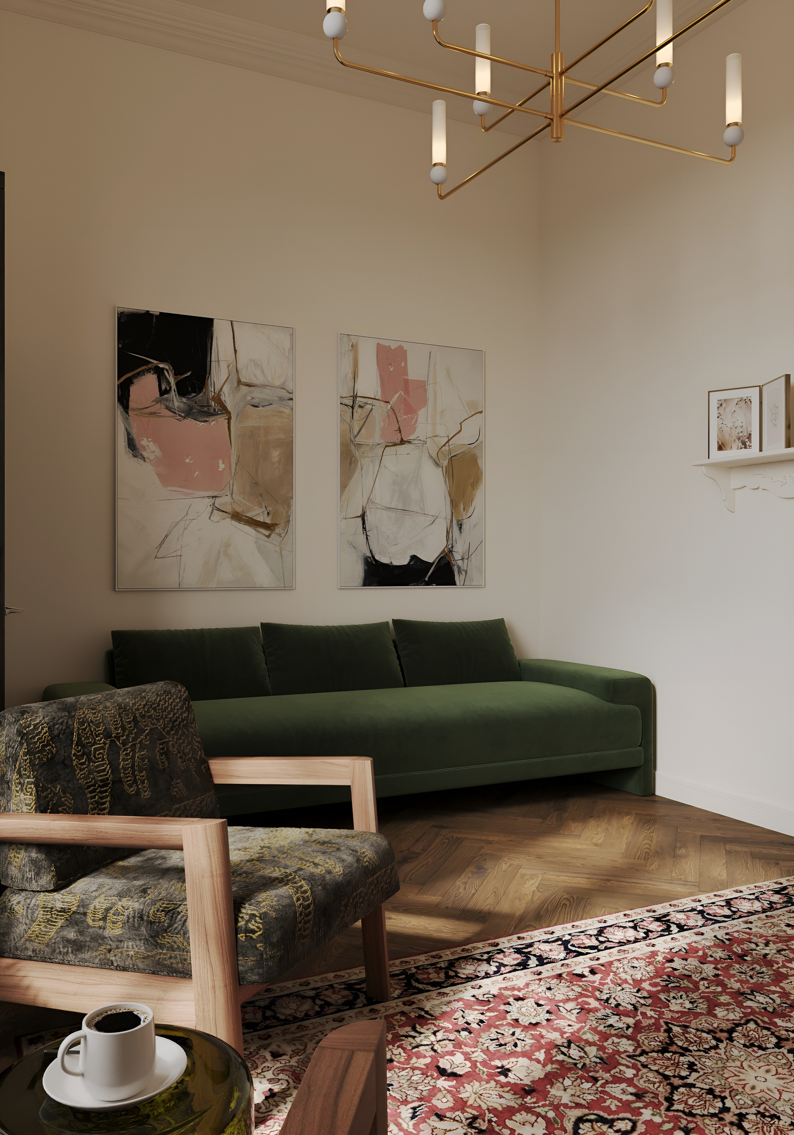 Квартира ЖК Возрождение. 3D Визуализация интерьеров жилых и коммерческих помещений