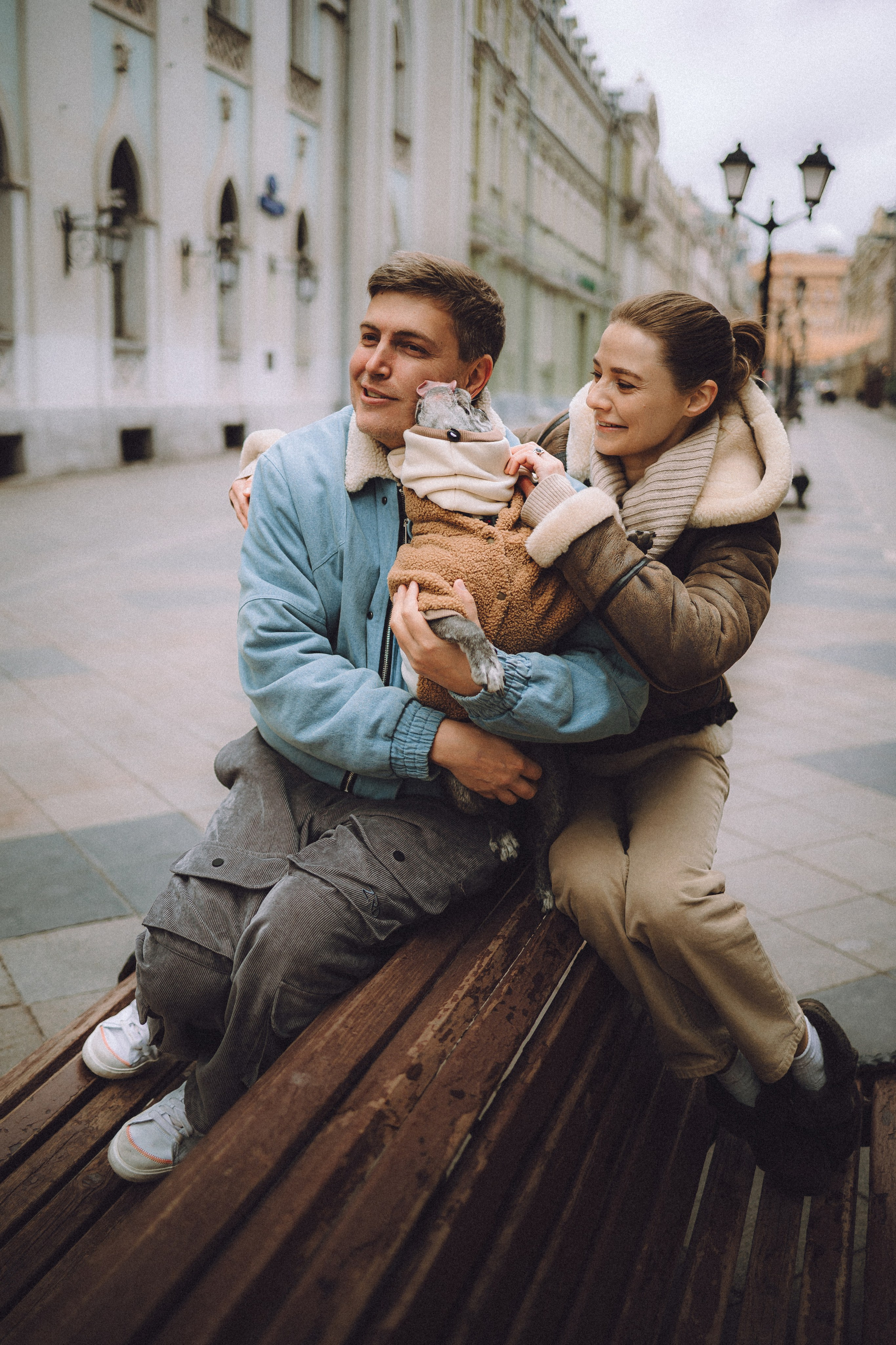 Юля, Вова и Моня