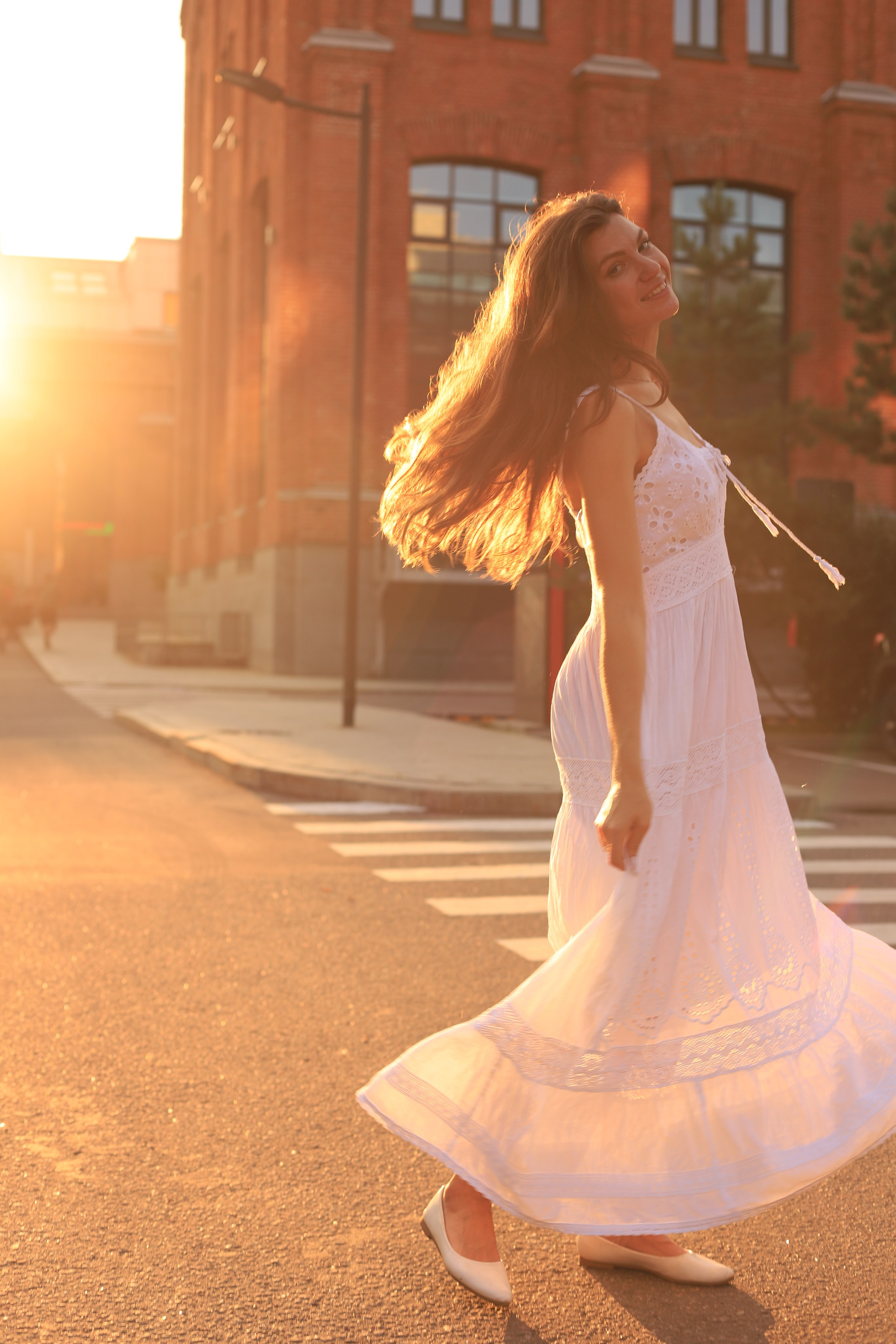 Фотопрогулка на закате. Фотограф в Москве Елена Дроботя