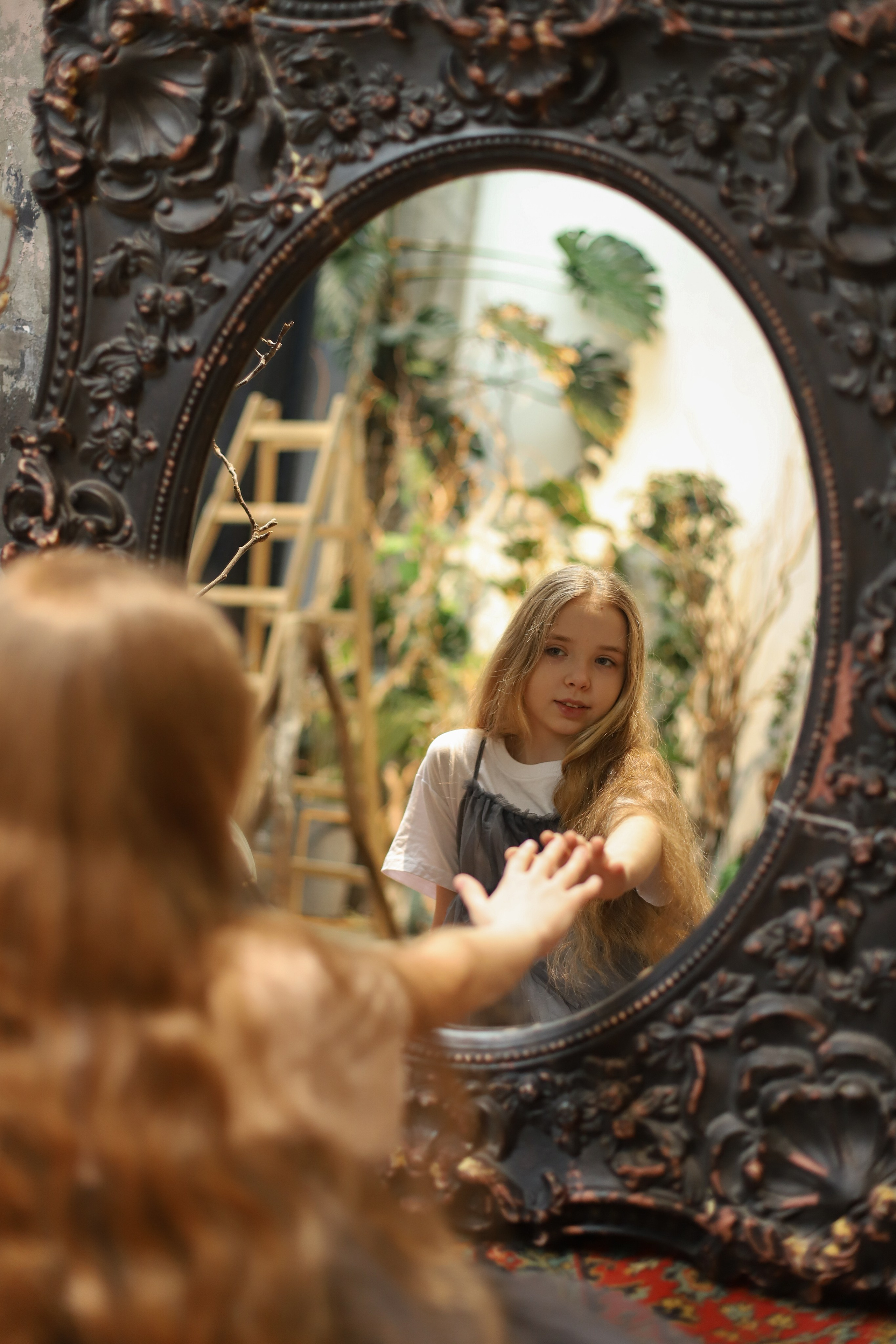 Мама+дочка в атмосферной студии). Фотограф в Москве Елена Дроботя