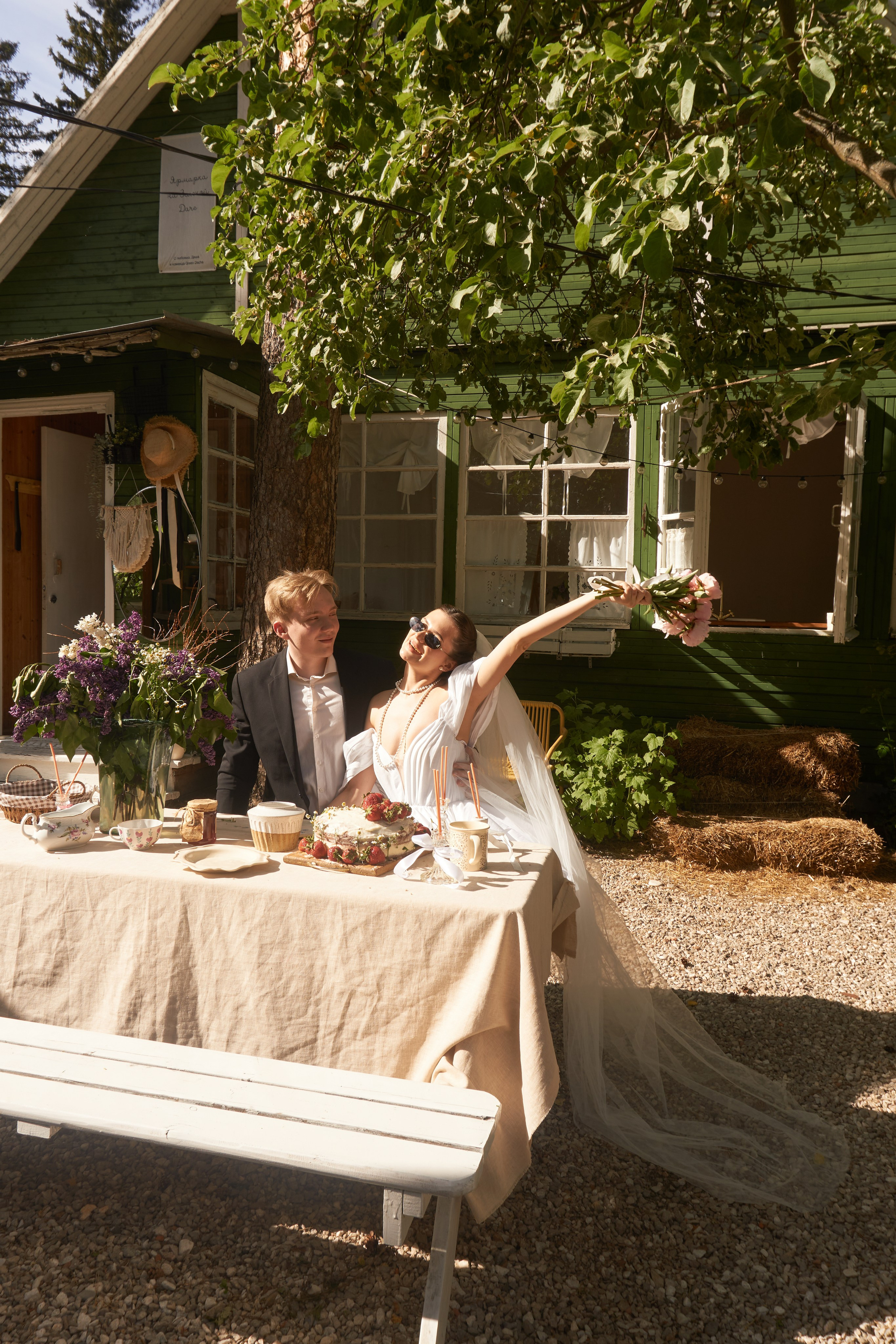 Свадьба на Зеленой даче. Свадебный фотограф в Москве Алина Лисовская