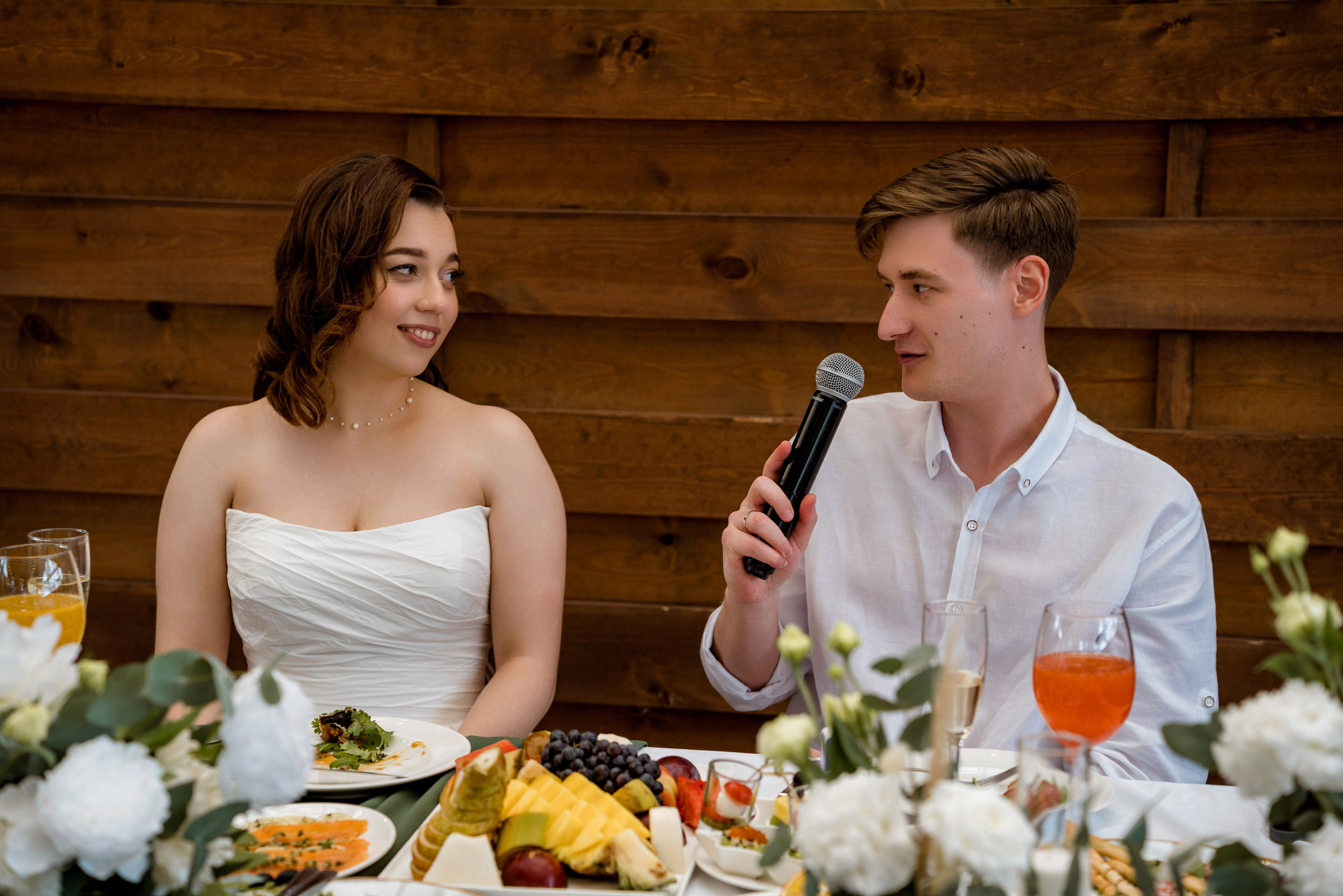 Иван и Дарья. Свадебный банкет, Теплица парк. Фотограф и видеограф в Москве и Московской области Мария Вишня