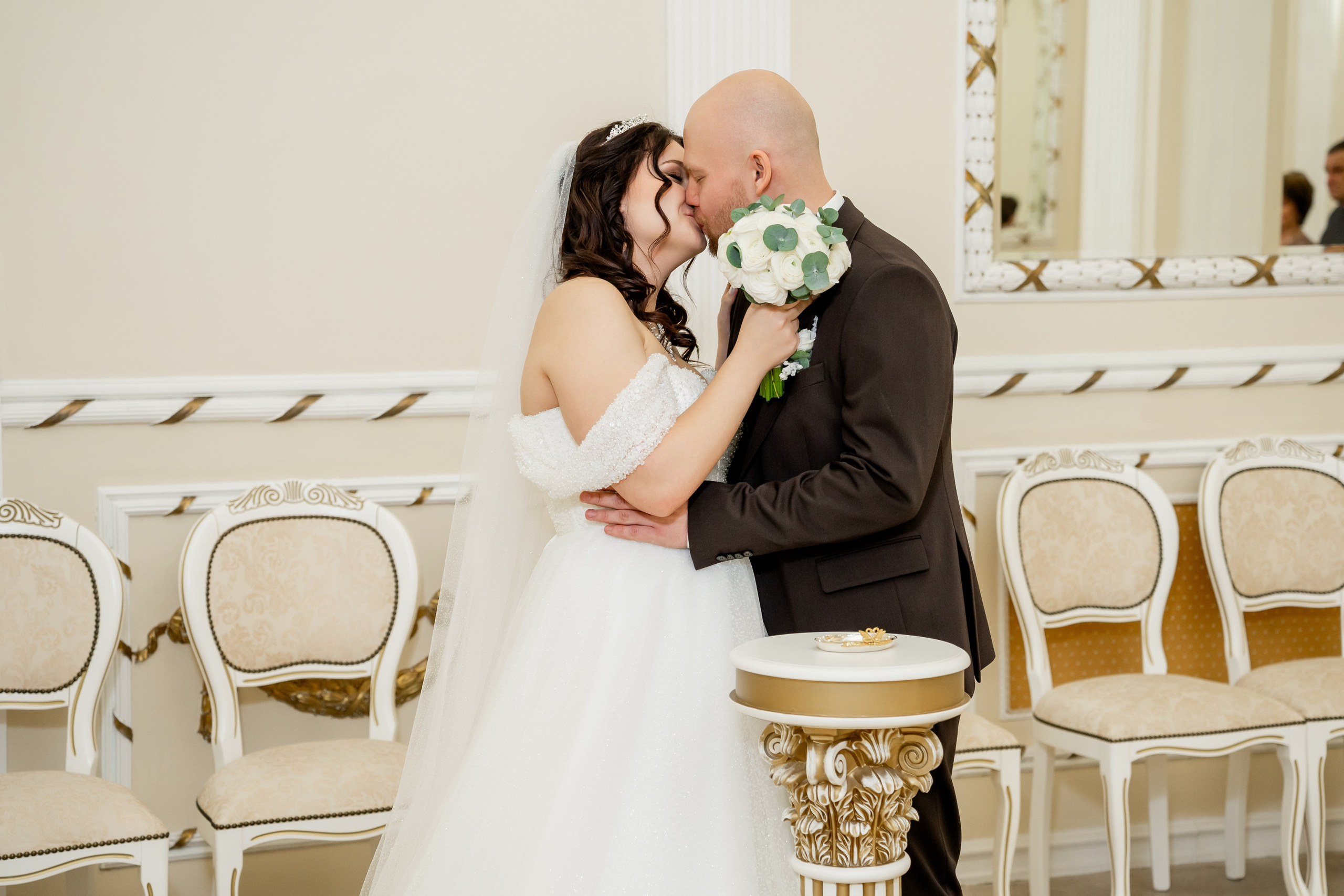 Дарина и Александр. Сборы невесты, загс, банкет. Фотограф и видеограф в Москве и Московской области Мария Вишня