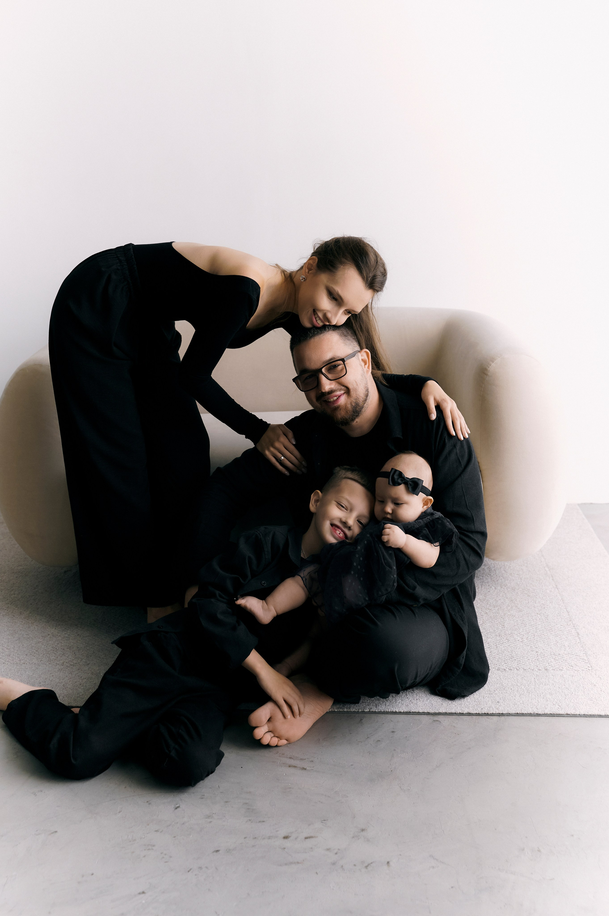 Лиза и ее семья. Фотограф Регина С