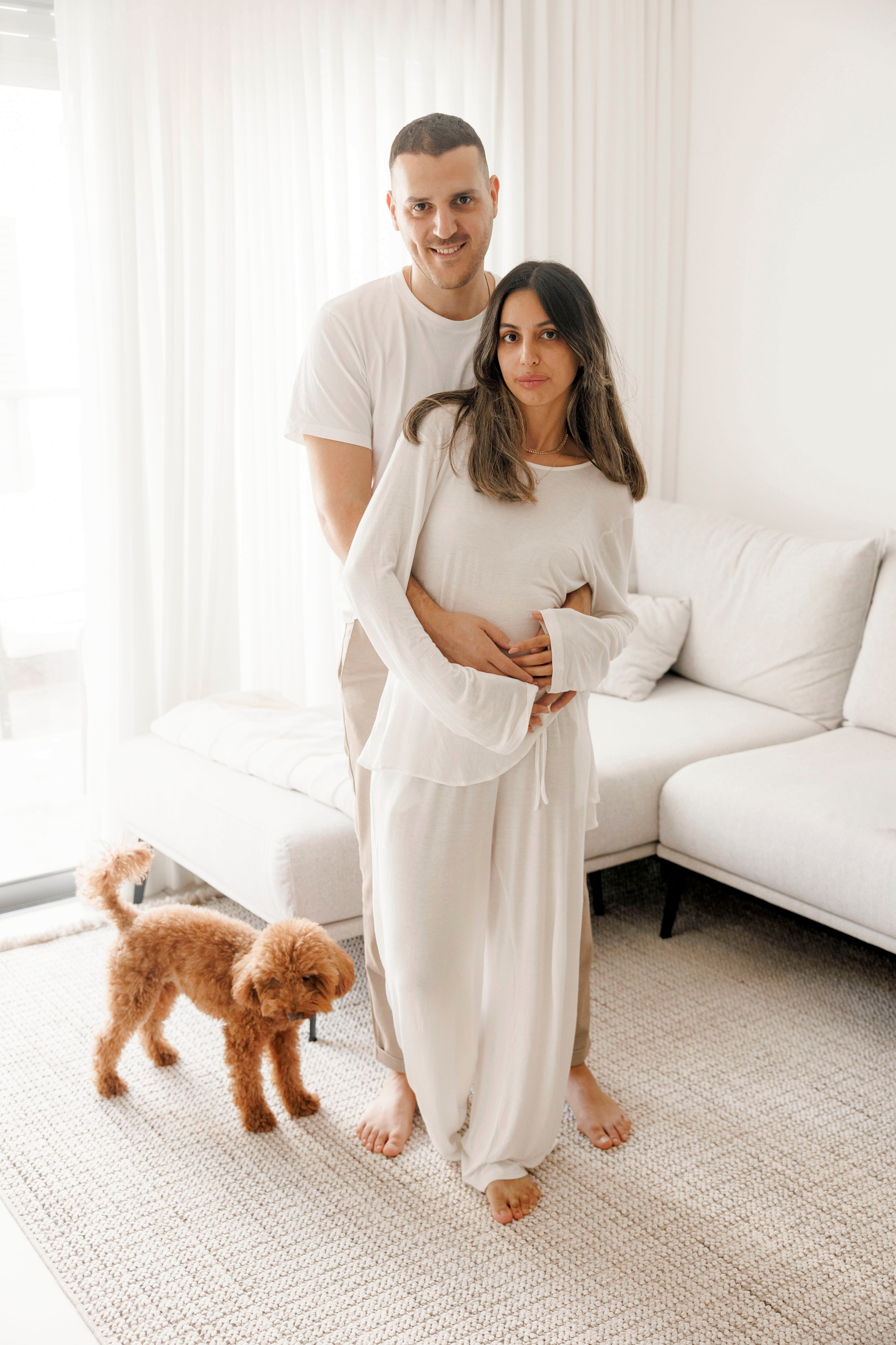 Family photoshoot at home. Главная