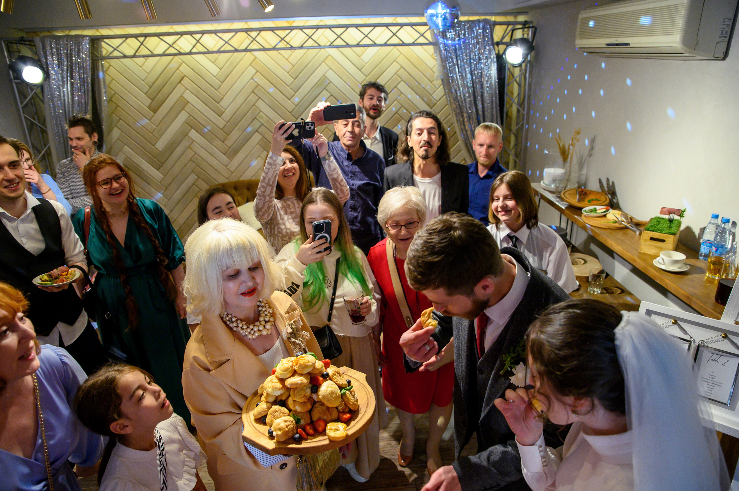 Свадебный банкет. Профессиональный фотограф в Санкт-Петербурге