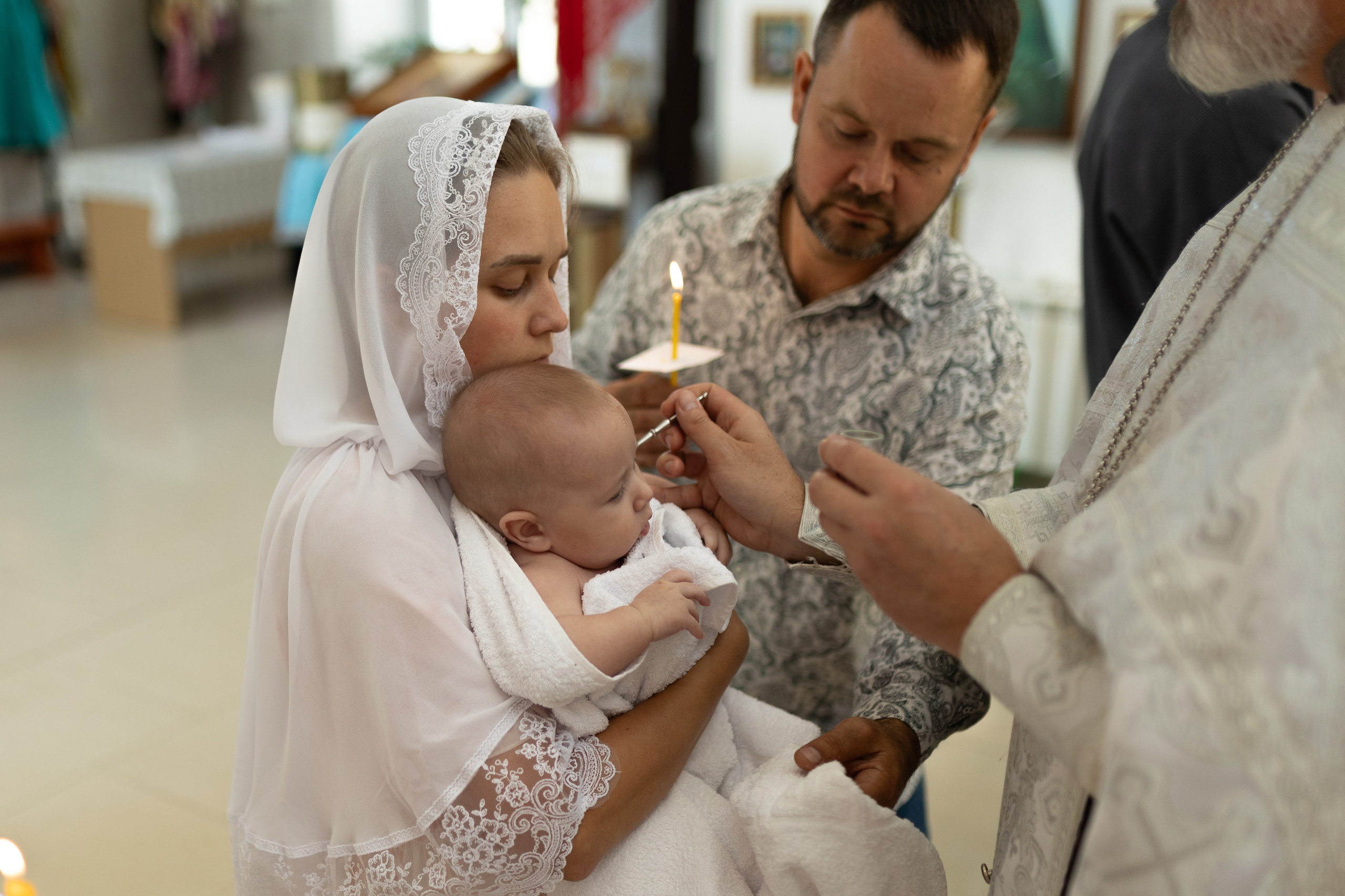 Крещение Артёма (все фото с таинсвта крещения). Фотограф новорожденных. Детский и семейный фотограф Марьяна Юдина