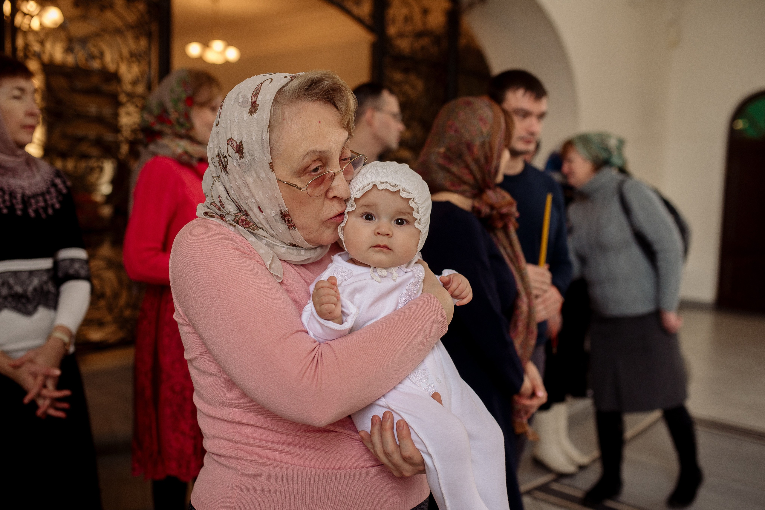 Крещение Алисы. Фотограф Мария Стрелкова