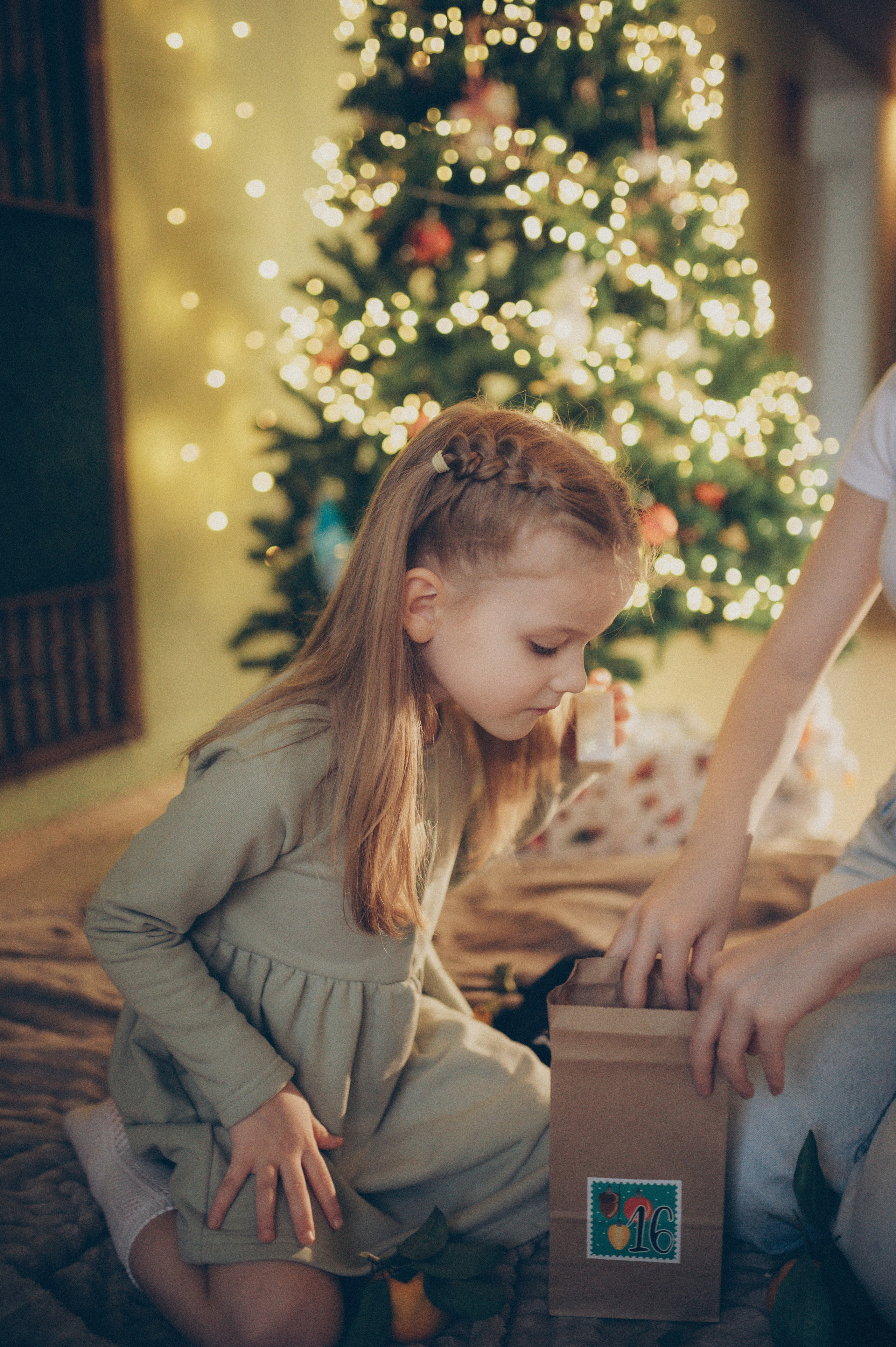 Тася, Соня, Женя и Илья (новогодняя домашняя). Фотограф, г. Лесной Свердловской области