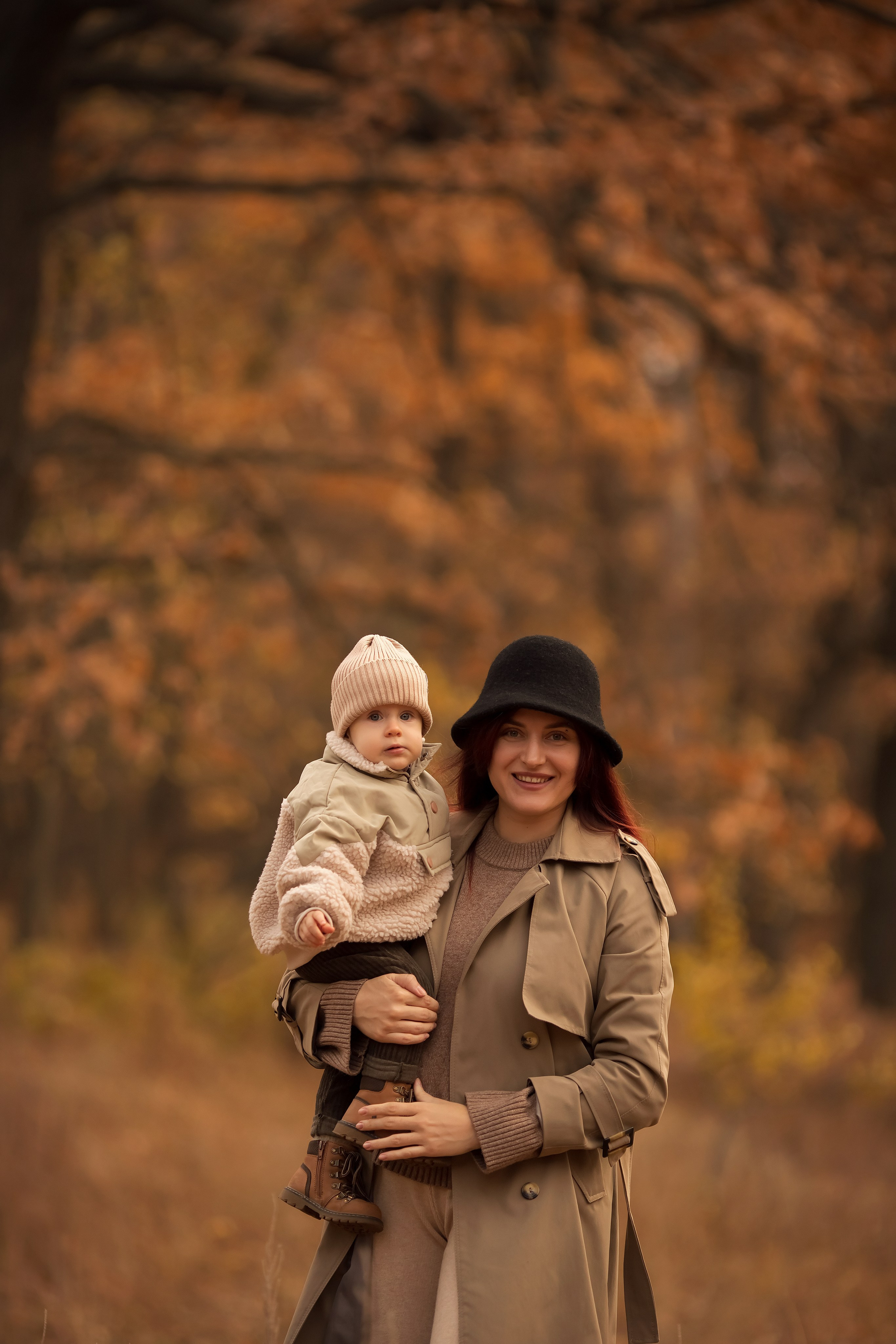 Осень в лесу. Семейный и детский фотограф в Саратове Полина Коткина