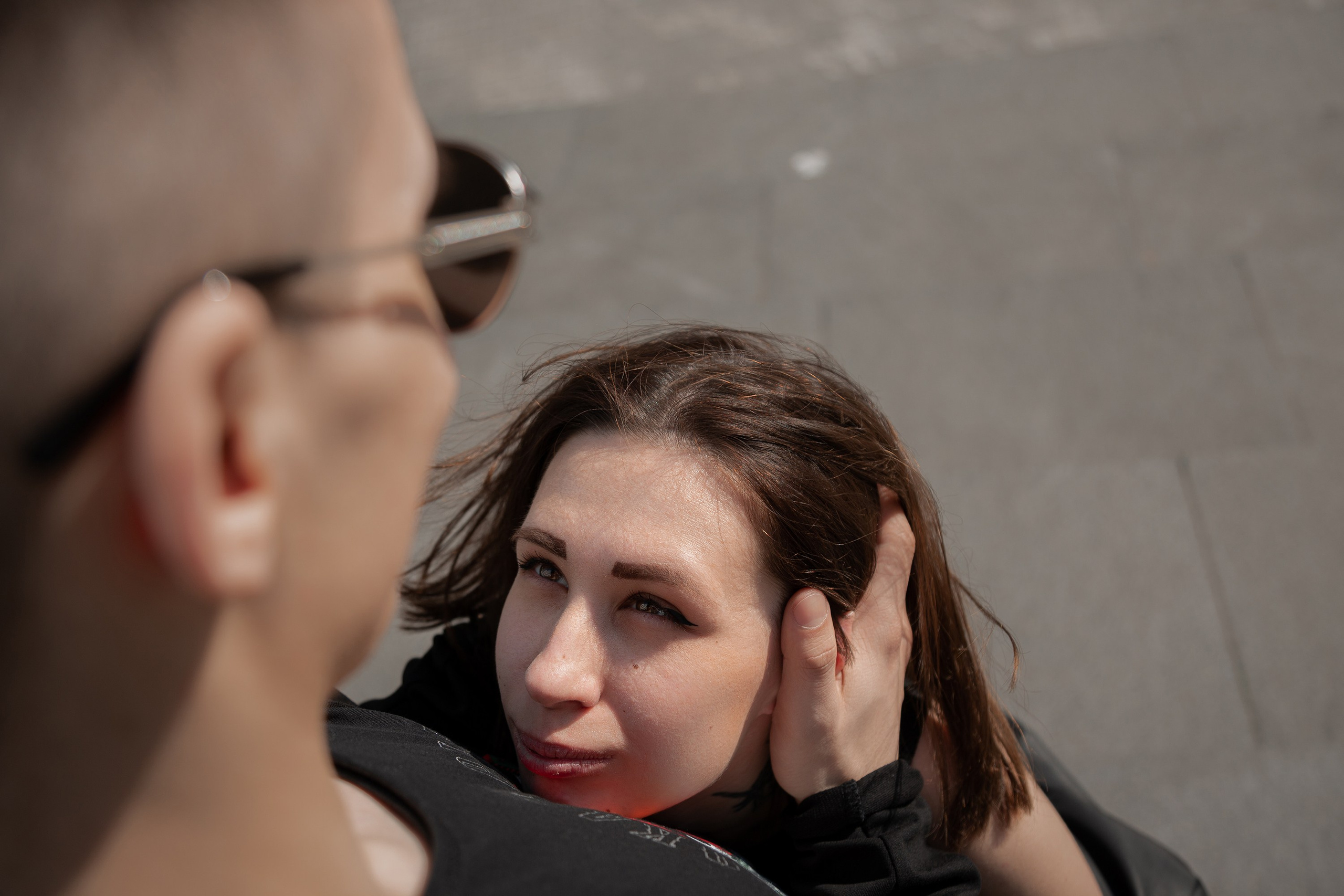 фотограф Анна Добрачёва, Анна Добрачева, фотосессия влюбленных, ловстори, love story, фотосъемка на улице, фотосессия на улице, БЦ Аквамарин